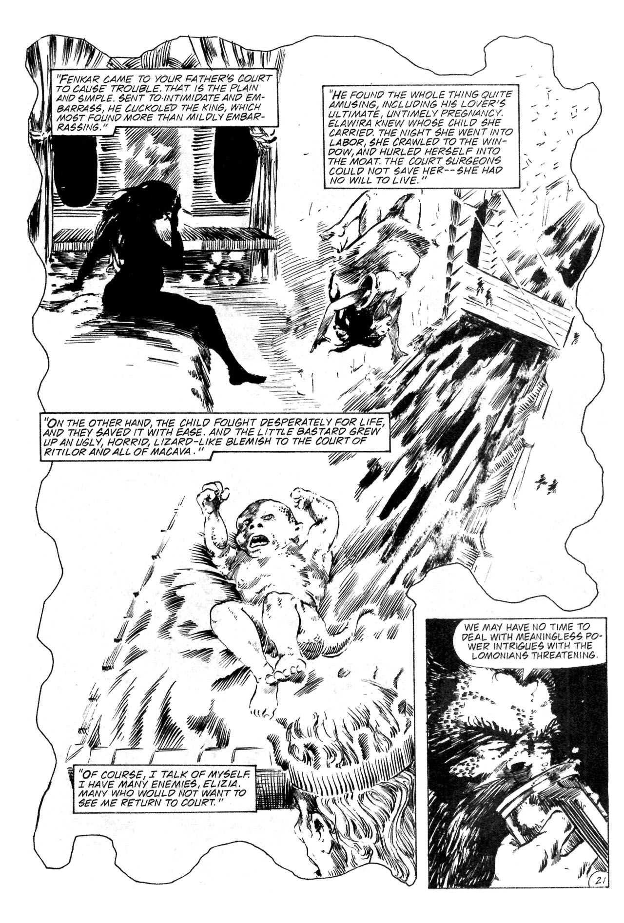 Read online Earthlore: Reign of the Dragon Lord comic -  Issue #1 - 23
