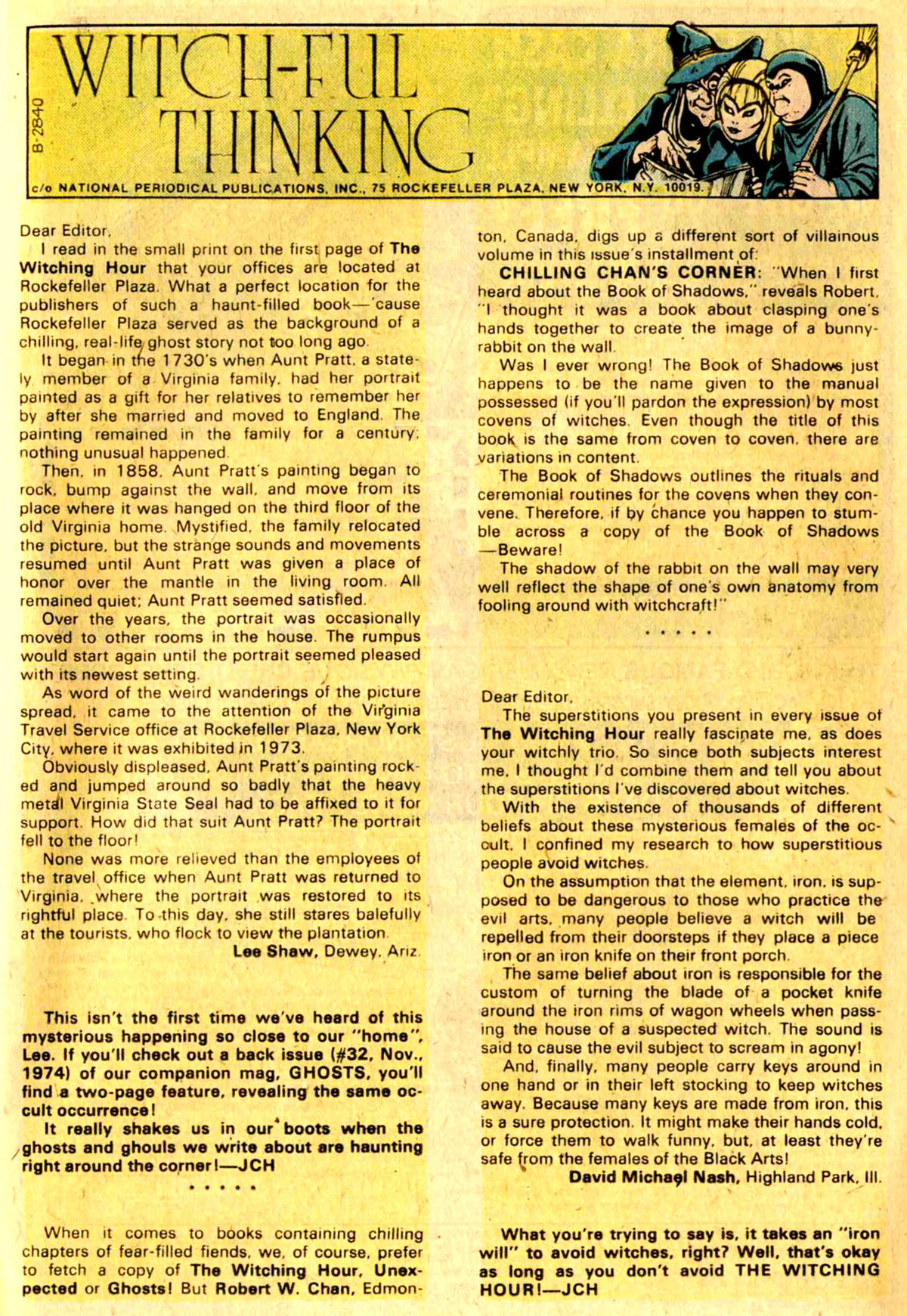 Read online The Witching Hour (1969) comic -  Issue #65 - 33