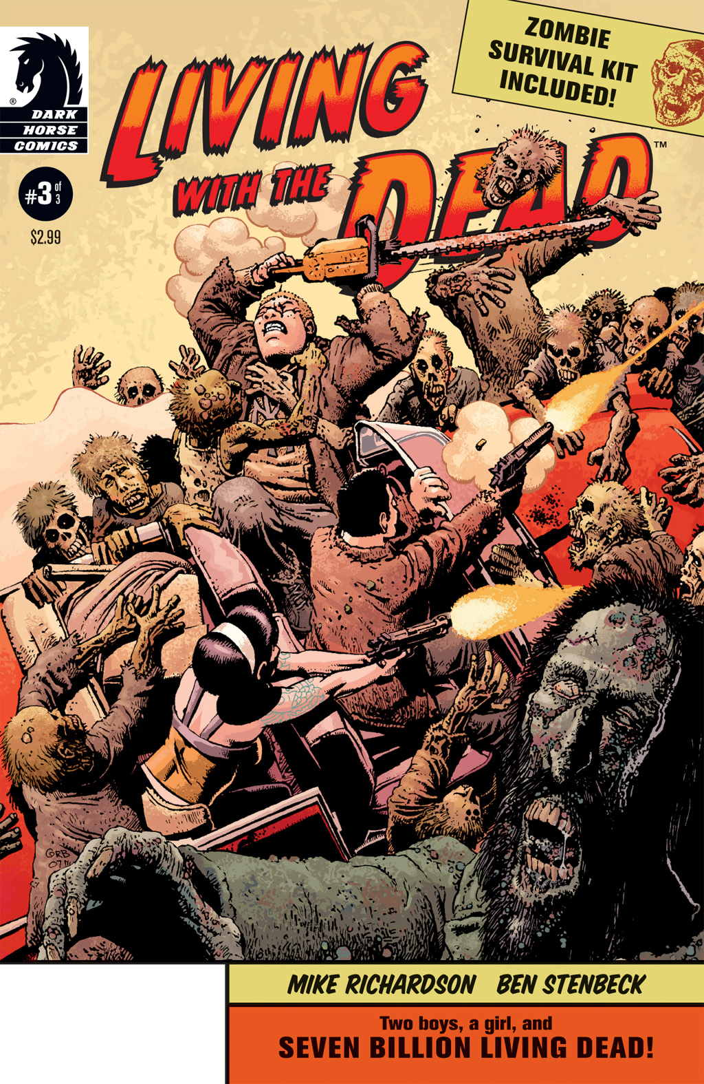 Read online Living With The Dead comic -  Issue #3 - 1