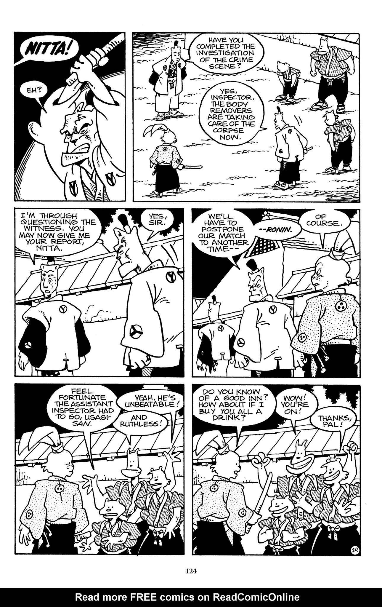 Read online The Usagi Yojimbo Saga comic -  Issue # TPB 3 - 122