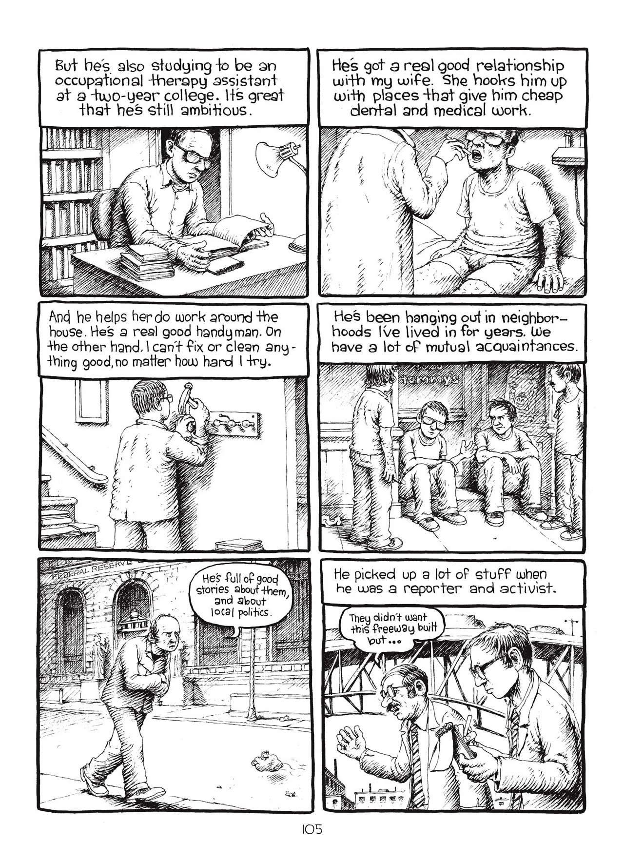 Read online Harvey Pekar's Cleveland comic -  Issue # TPB - 106