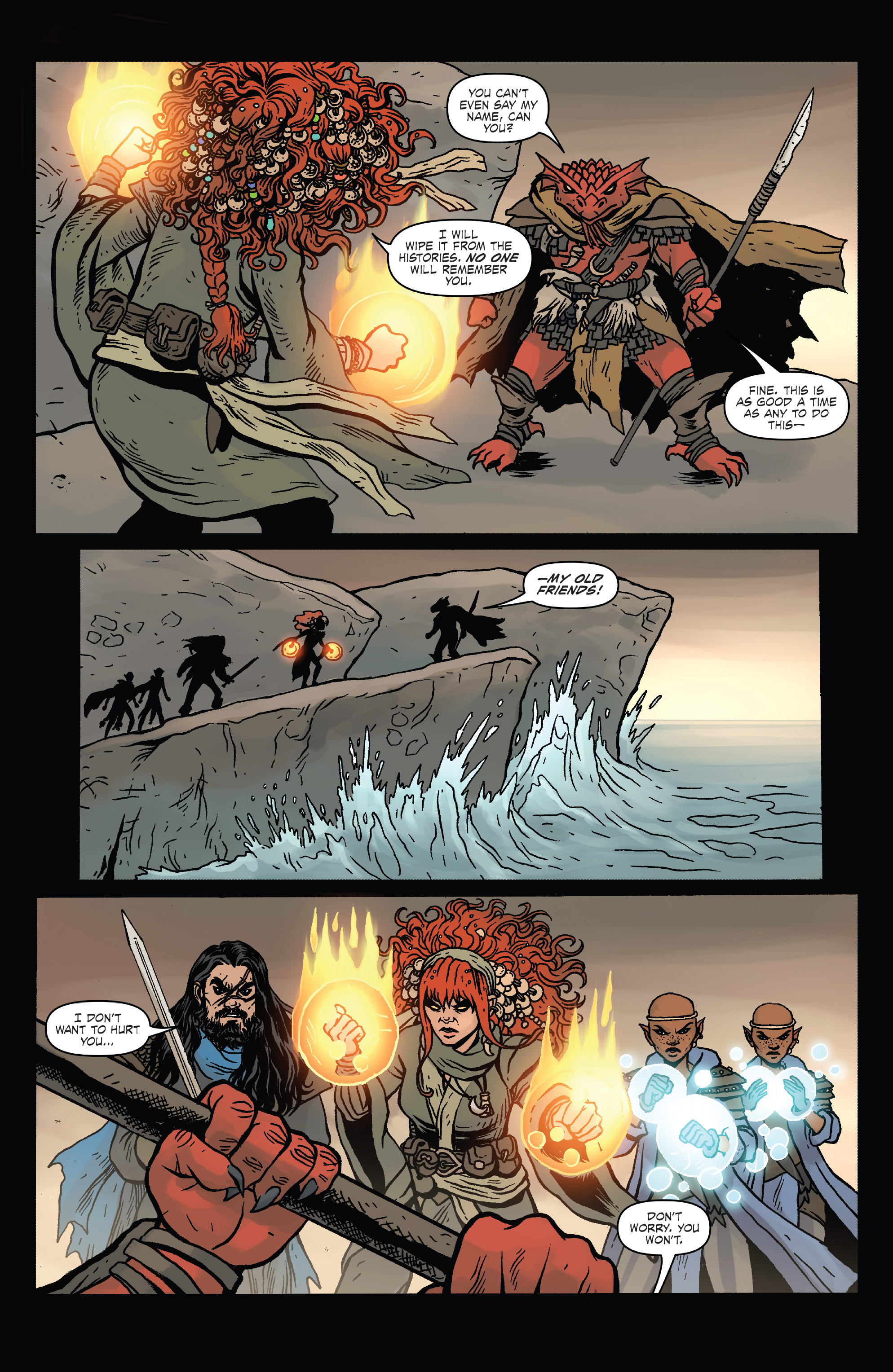Read online Dungeon & Dragons: A Darkened Wish comic -  Issue #2 - 19