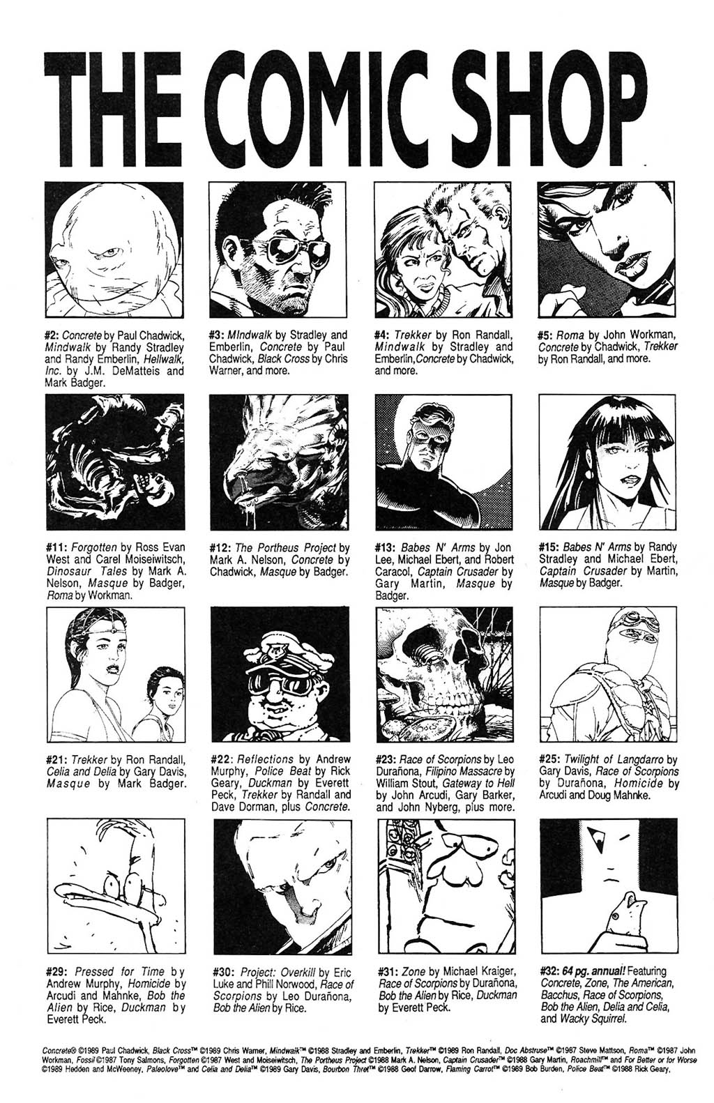 Read online The Adventures of Luther Arkwright comic -  Issue #1 - 32