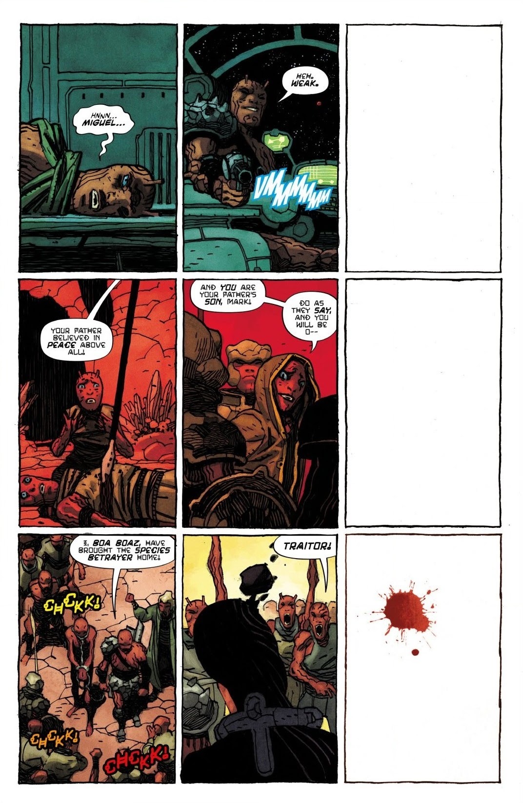 Read online Barbalien: Red Planet comic -  Issue #5 - 4