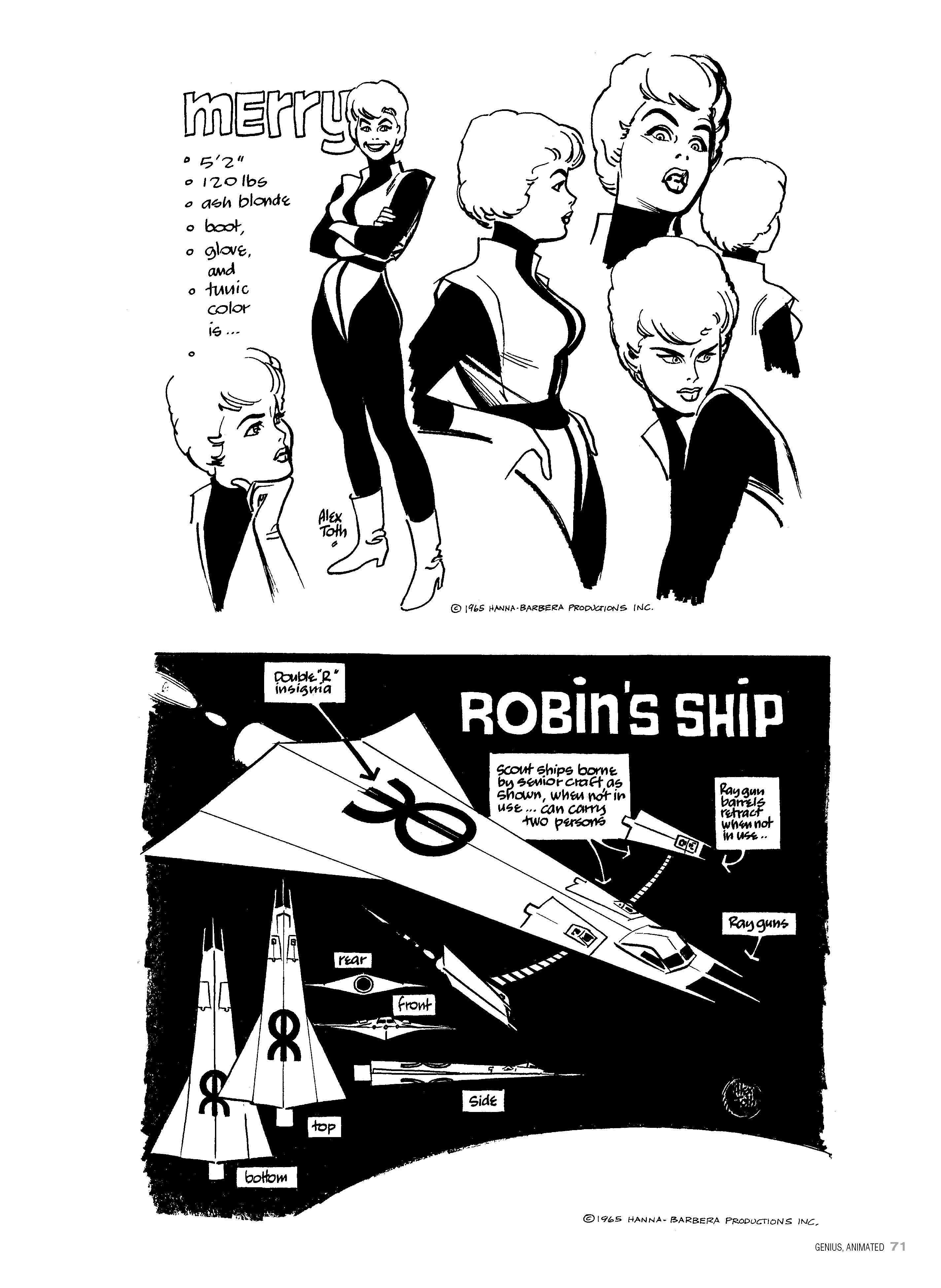 Read online Genius, Animated: The Cartoon Art of Alex Toth comic -  Issue # TPB (Part 1) - 72