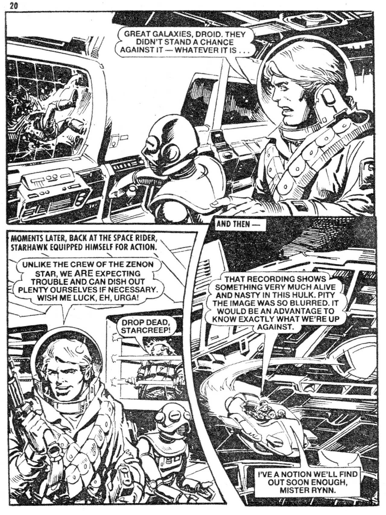 Read online Starblazer comic -  Issue #201 - 21