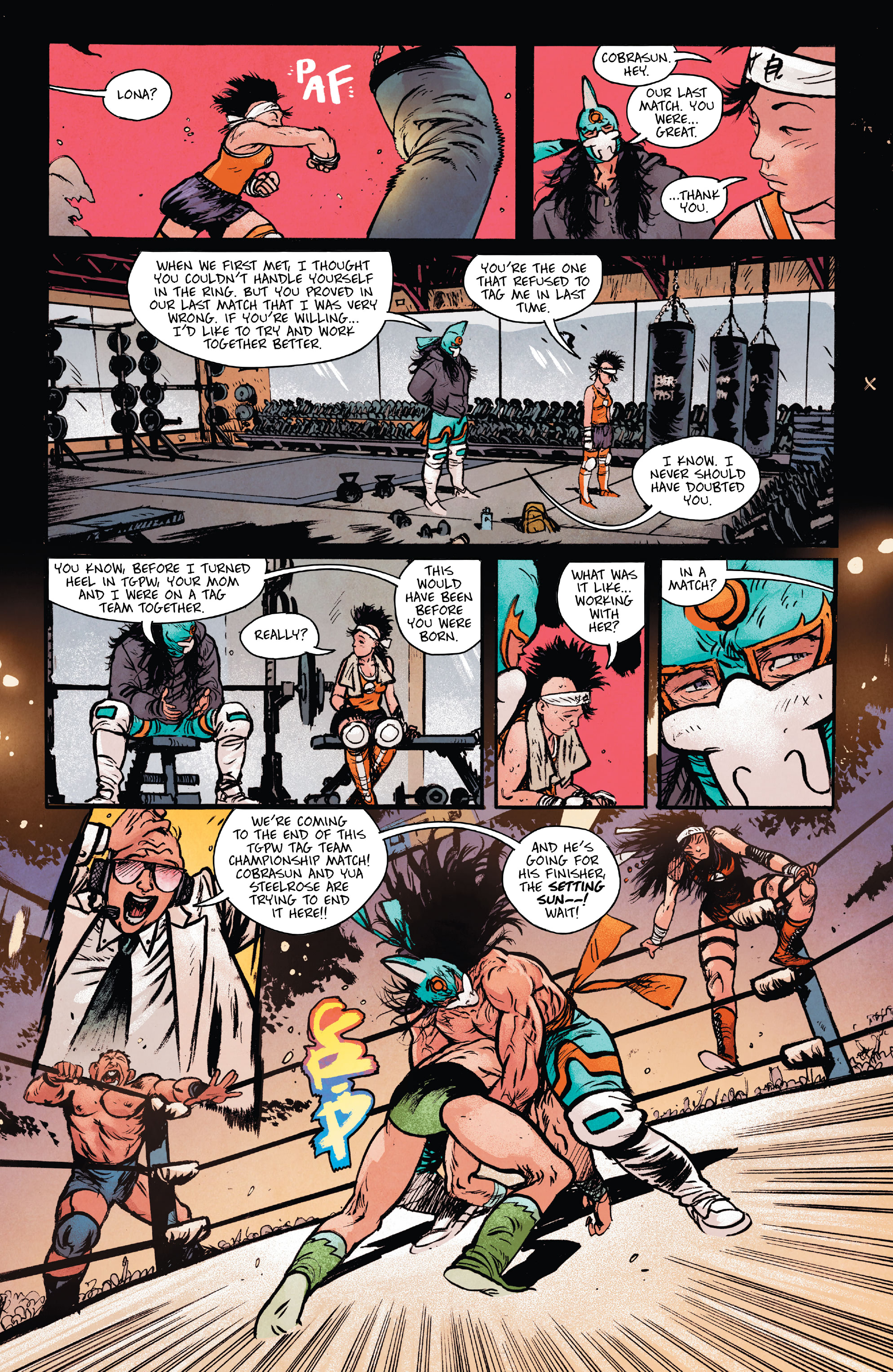 Read online Do a Powerbomb comic -  Issue #4 - 5