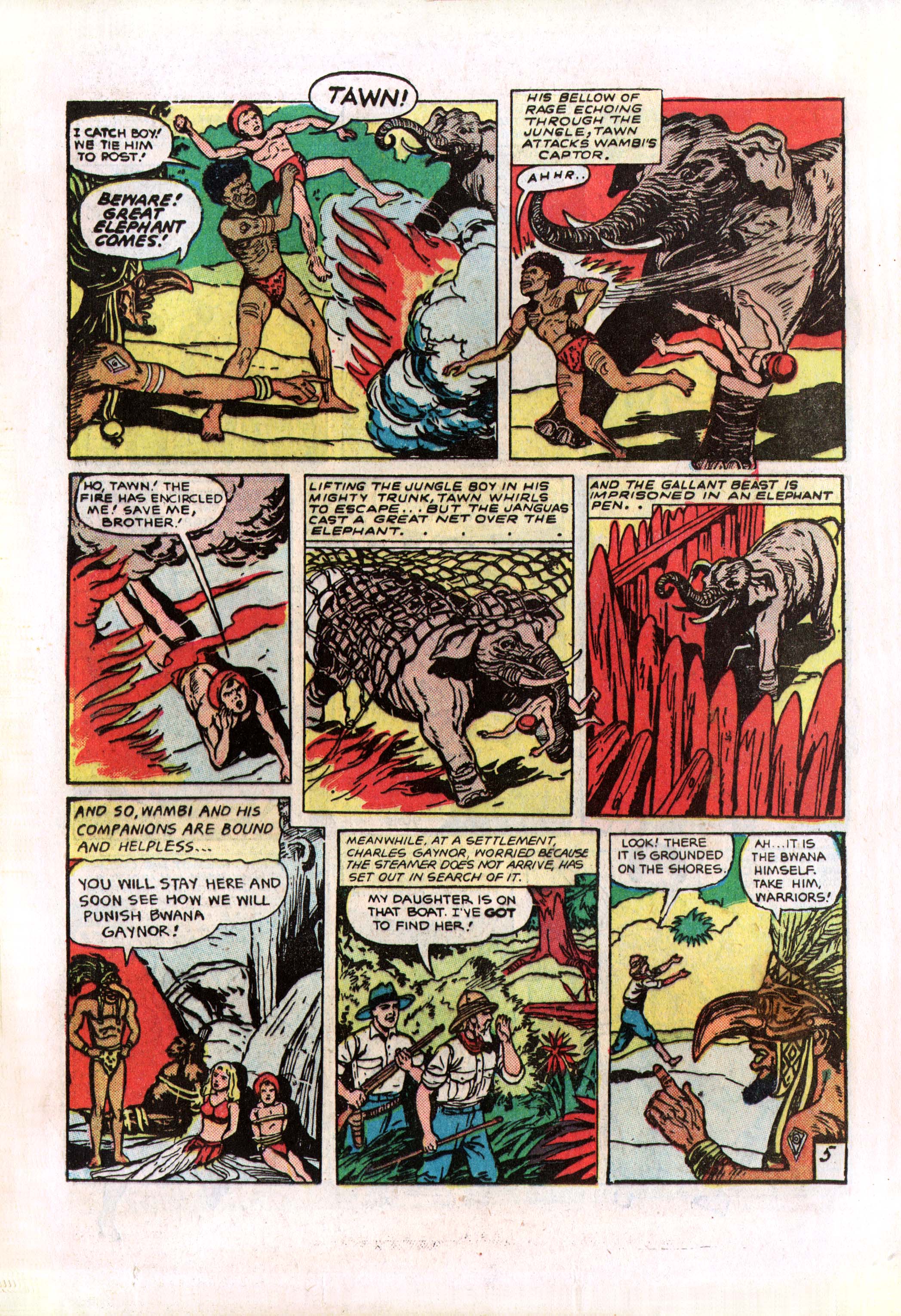 Read online Wambi Jungle Boy comic -  Issue #8 - 20
