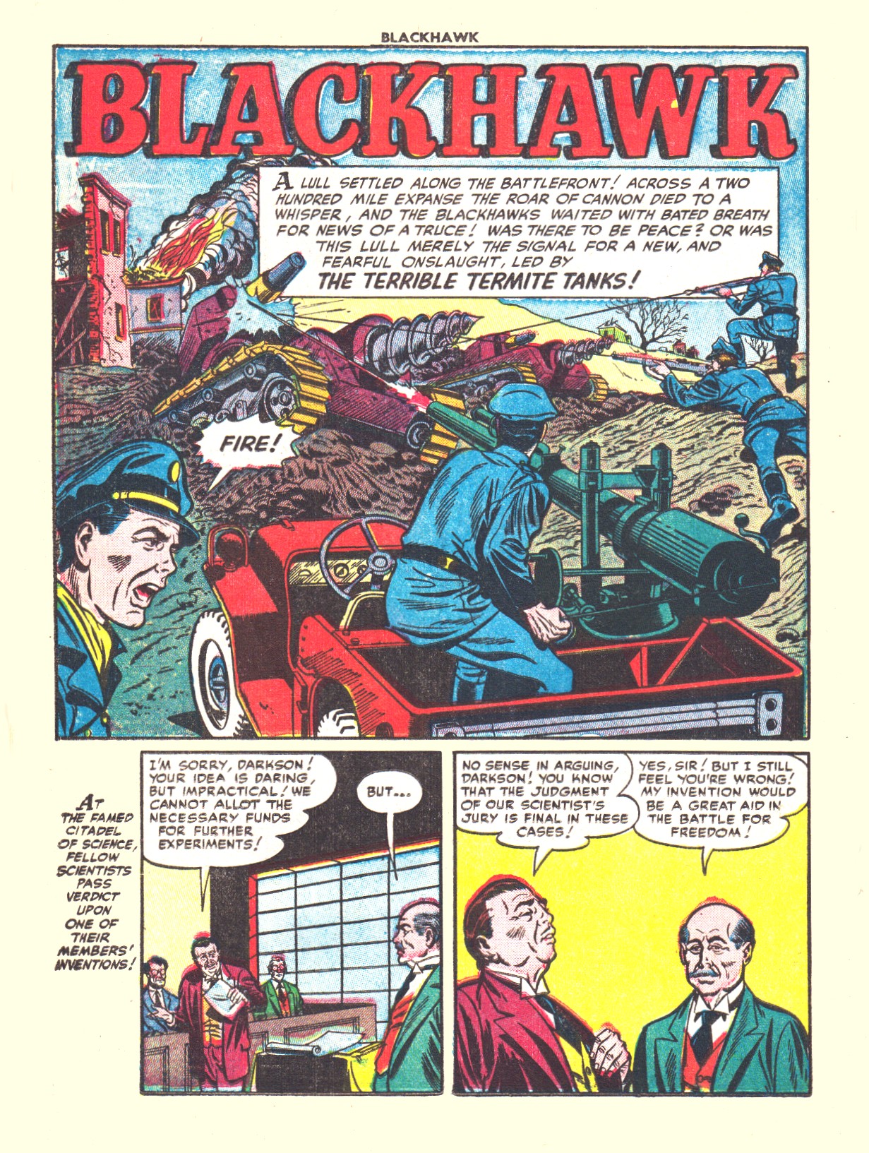 Read online Blackhawk (1957) comic -  Issue #57 - 18