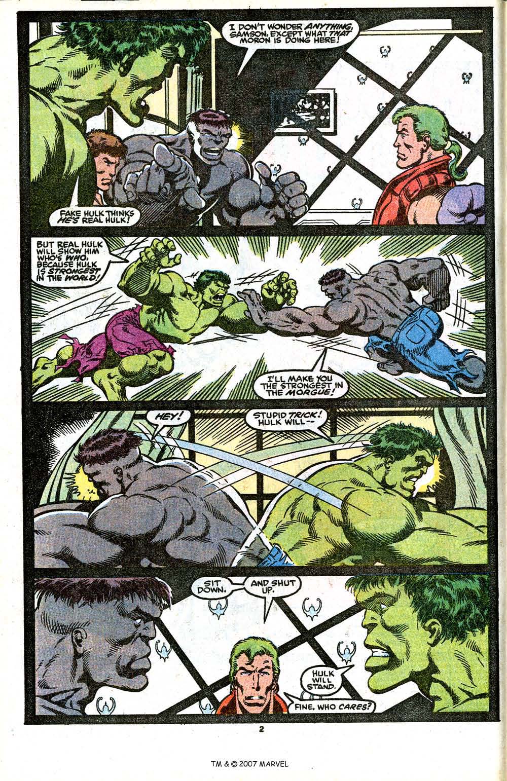 Read Online The Incredible Hulk 1968 Comic Issue 377