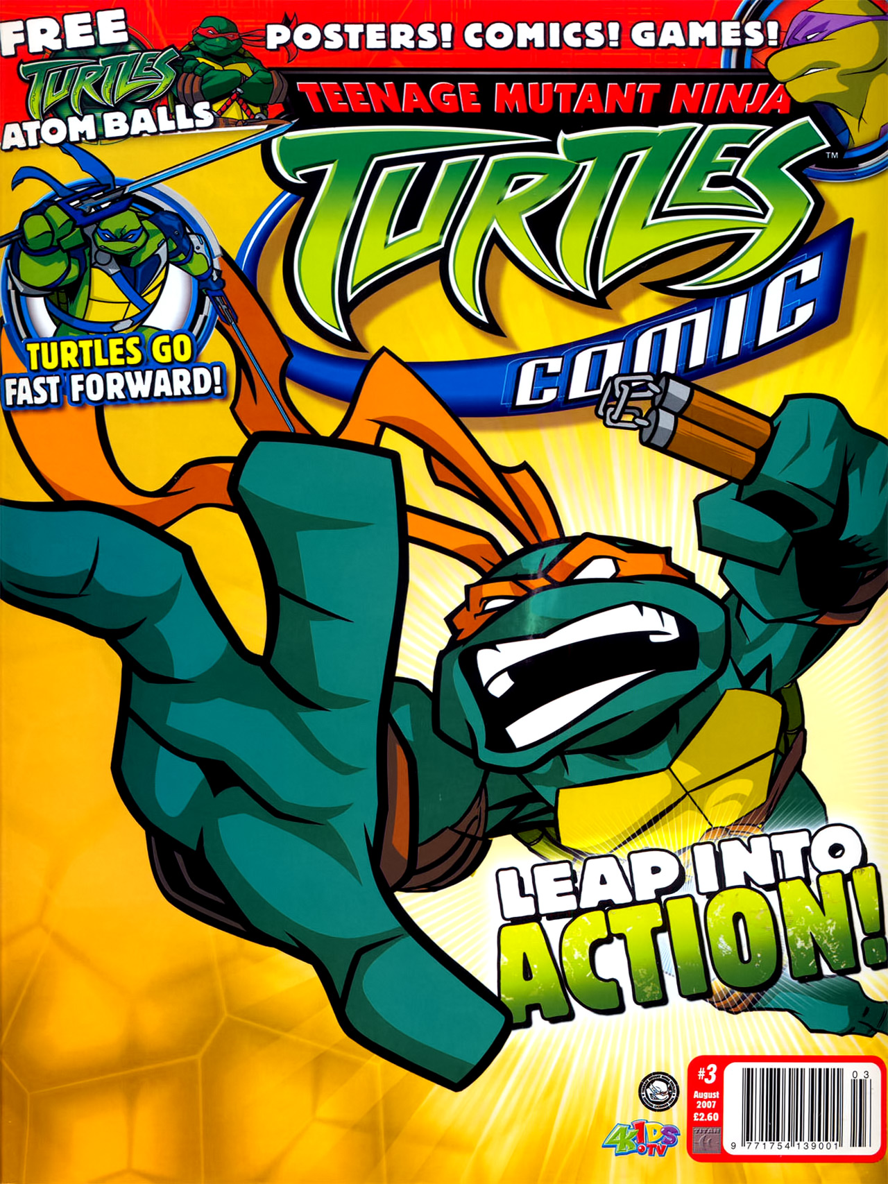 Read online Teenage Mutant Ninja Turtles Comic comic -  Issue #3 - 1