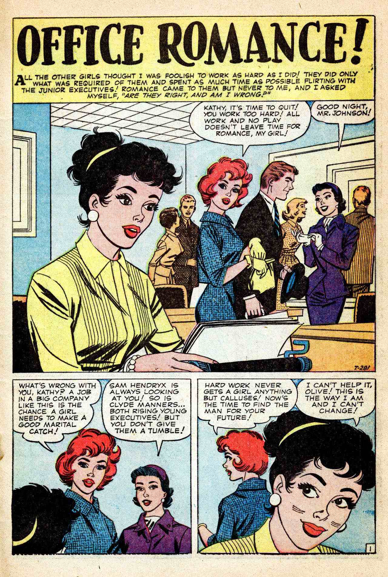 Read online Love Romances comic -  Issue #82 - 21