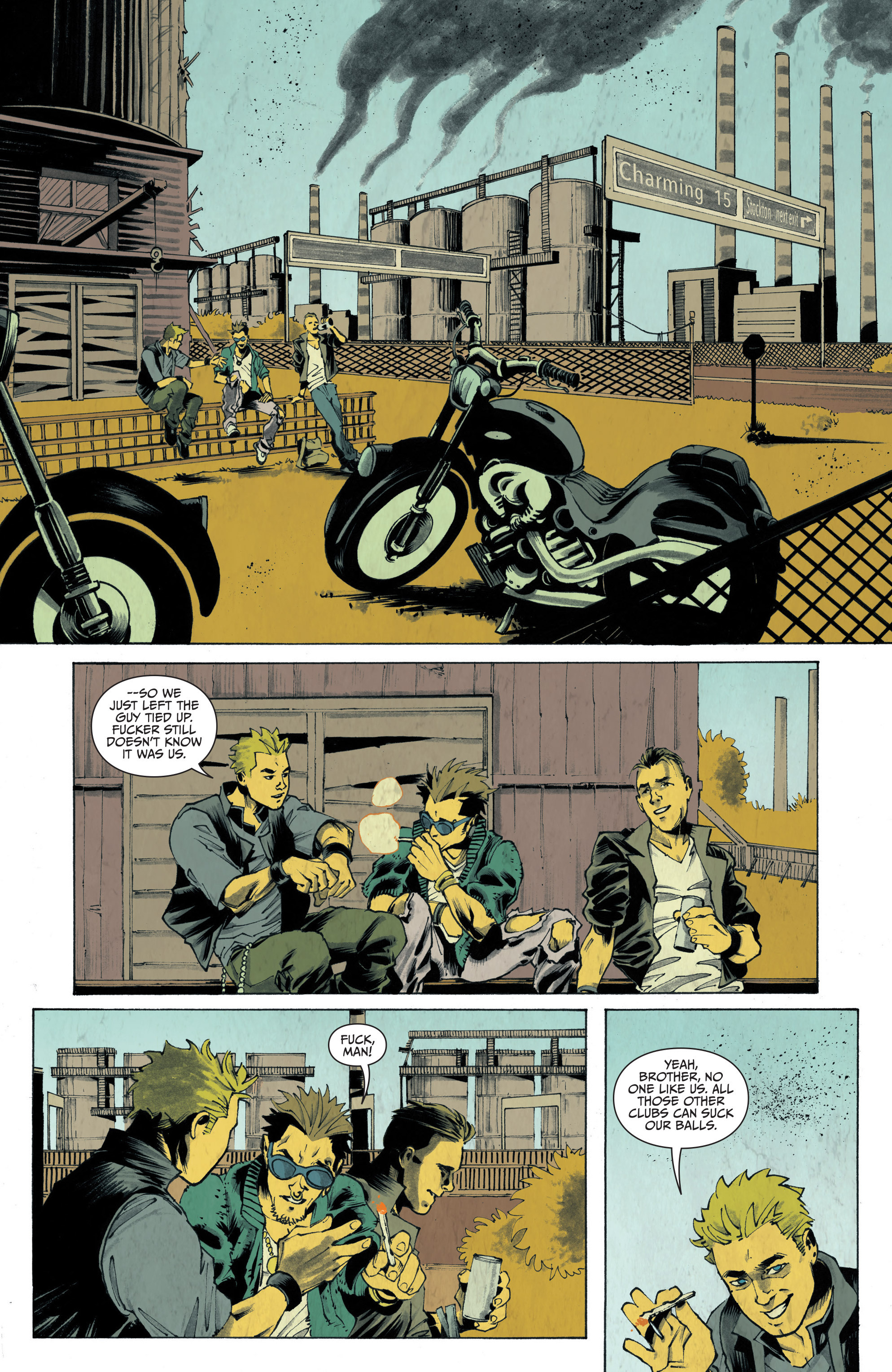 Read online Sons of Anarchy: Redwood Original comic -  Issue #2 - 18