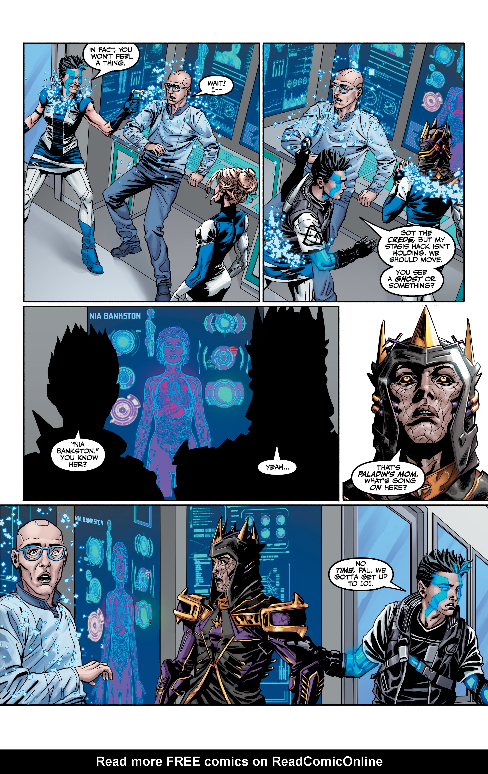 Read online HYPER SCAPE comic -  Issue #6 - 5