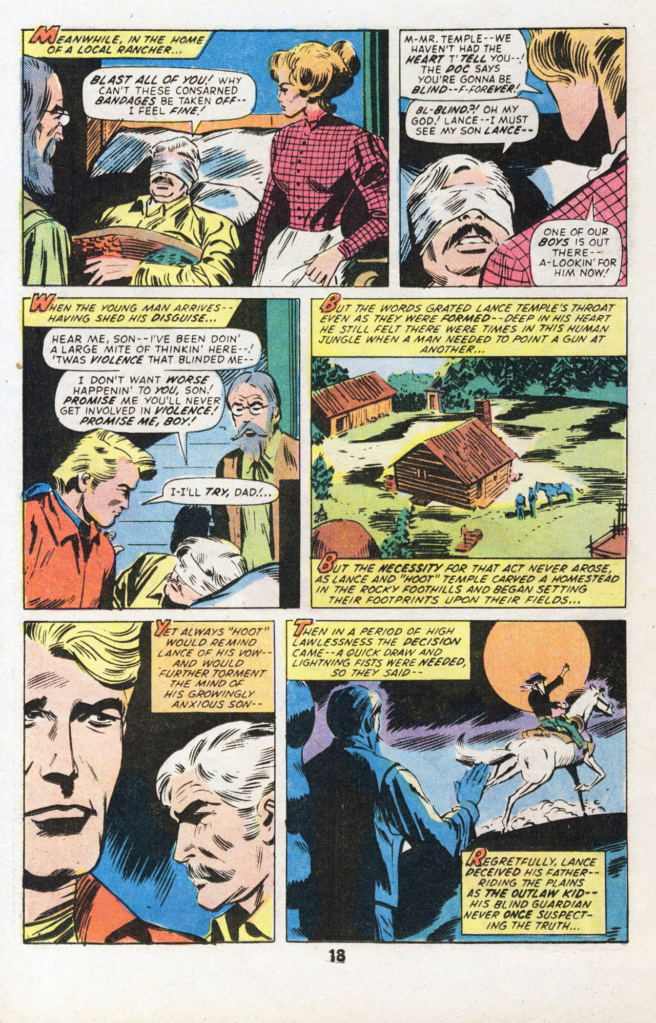 Read online The Outlaw Kid (1970) comic -  Issue #27 - 20