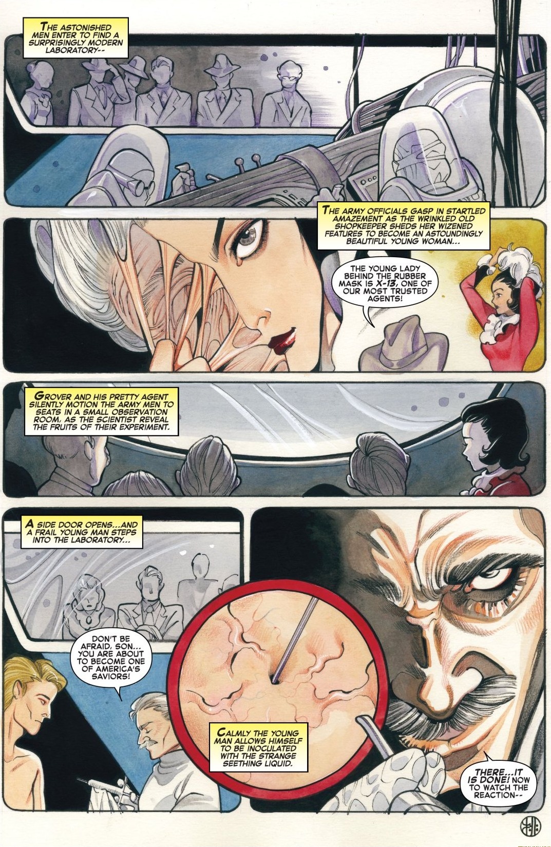 Read online Captain America Anniversary Tribute comic -  Issue # Full - 7