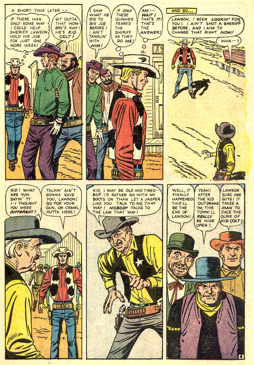Read online Kid Colt Outlaw comic -  Issue #110 - 31