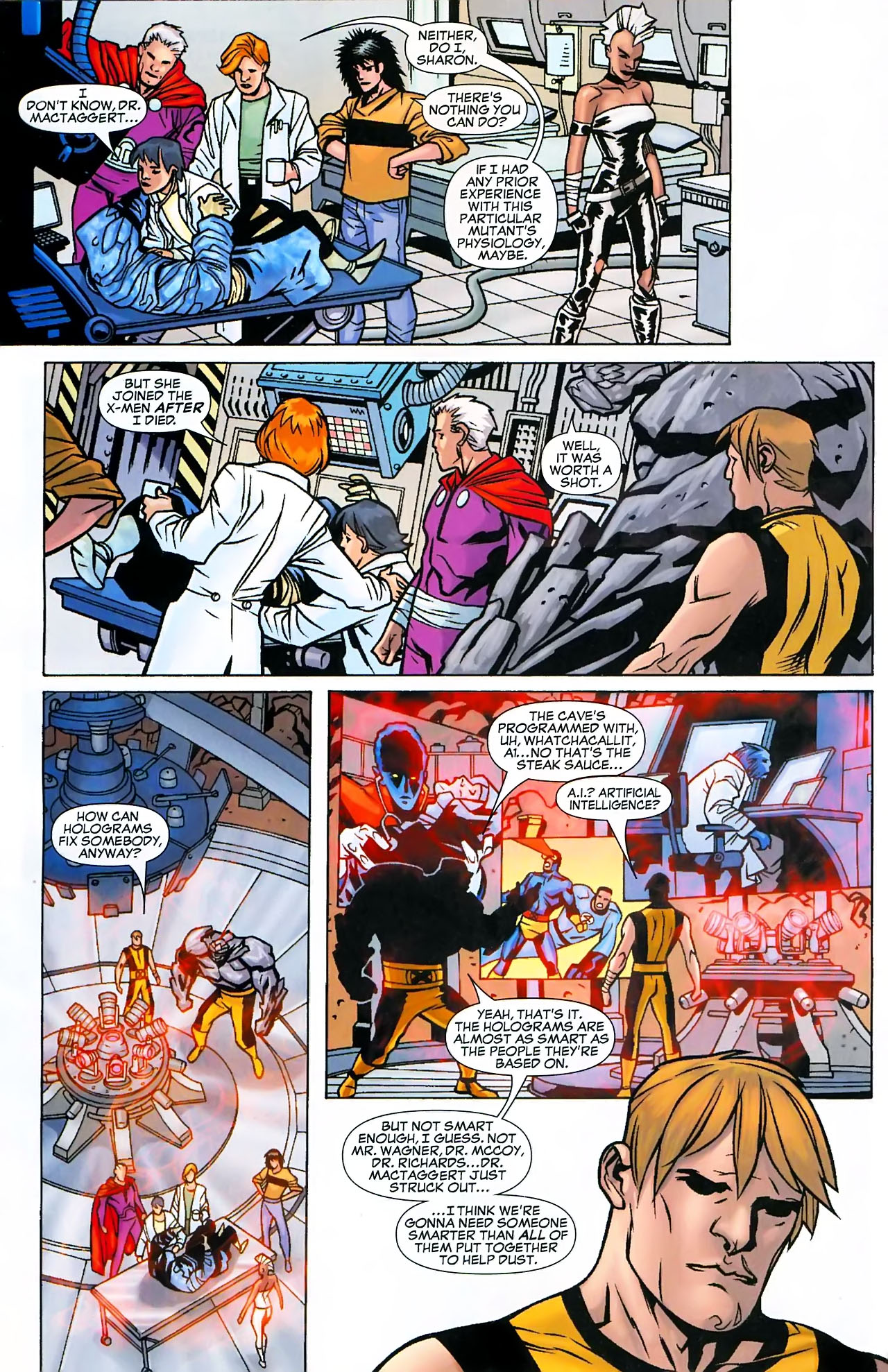 Read online Young X-Men comic -  Issue #3 - 21