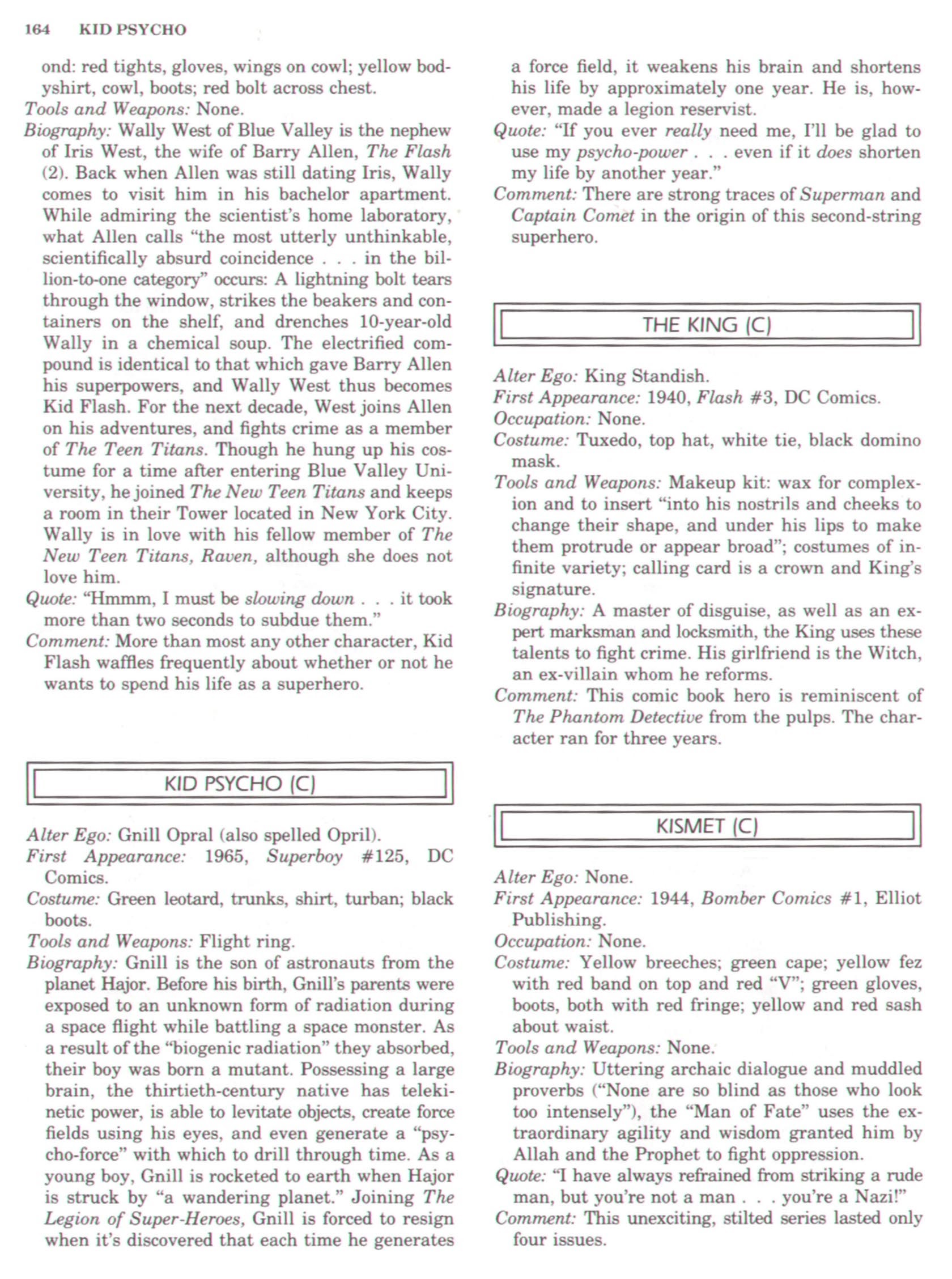 Read online The Encyclopedia of Superheroes comic -  Issue # TPB (Part 2) - 83