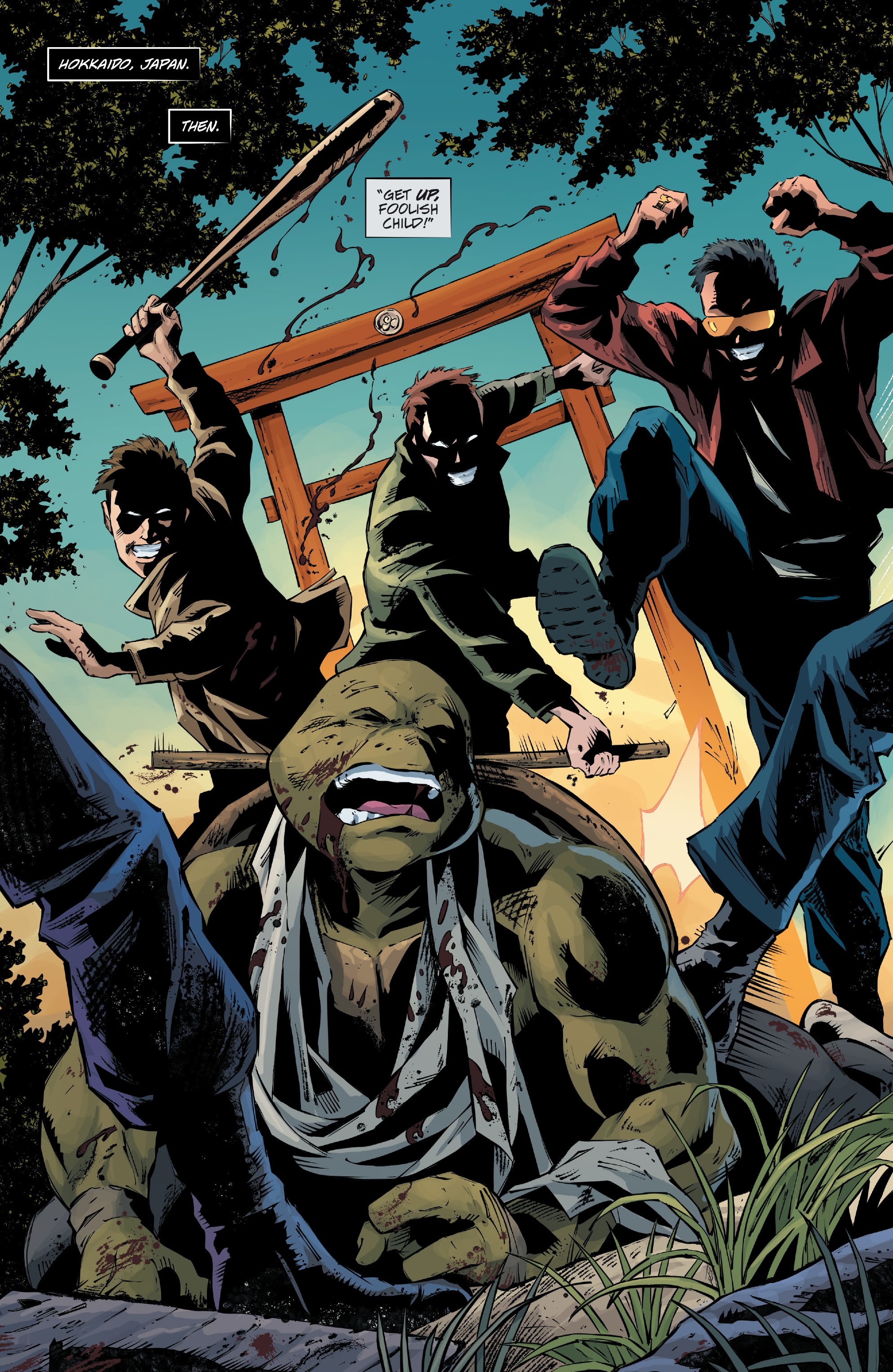 Read online Teenage Mutant Ninja Turtles: The Last Ronin - The Lost Years comic -  Issue #1 - 3