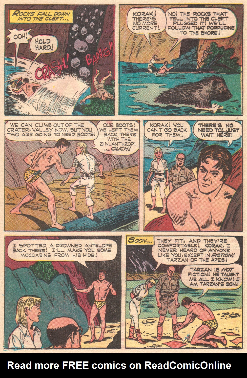 Read online Korak, Son of Tarzan (1964) comic -  Issue #18 - 25