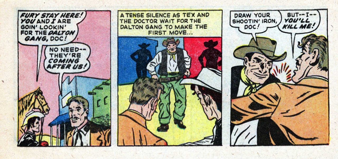 Read online Tex Taylor in "Draw or Die, Cowpoke!" comic -  Issue # Full - 12
