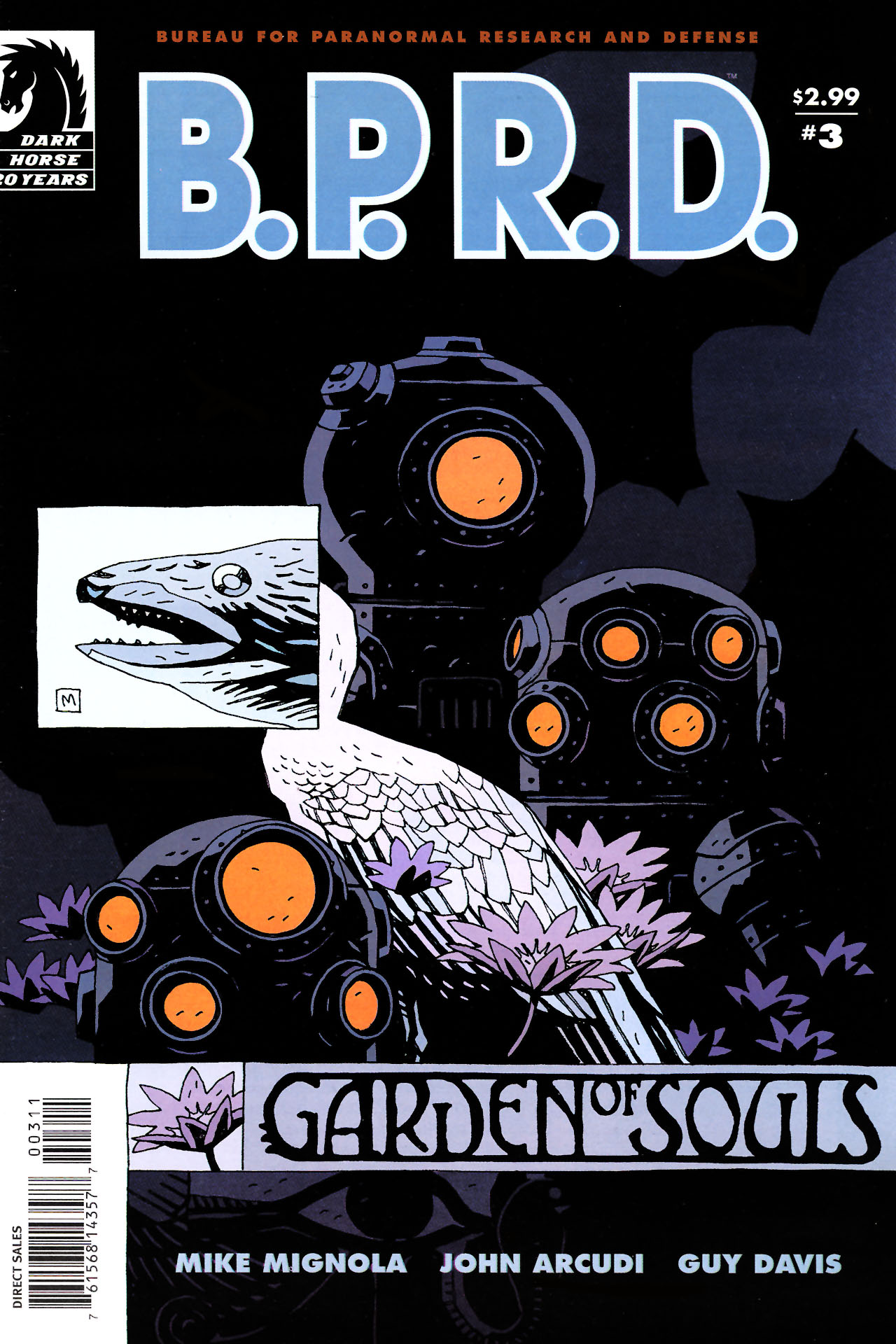 Read online B.P.R.D.: Garden of Souls comic -  Issue #3 - 1