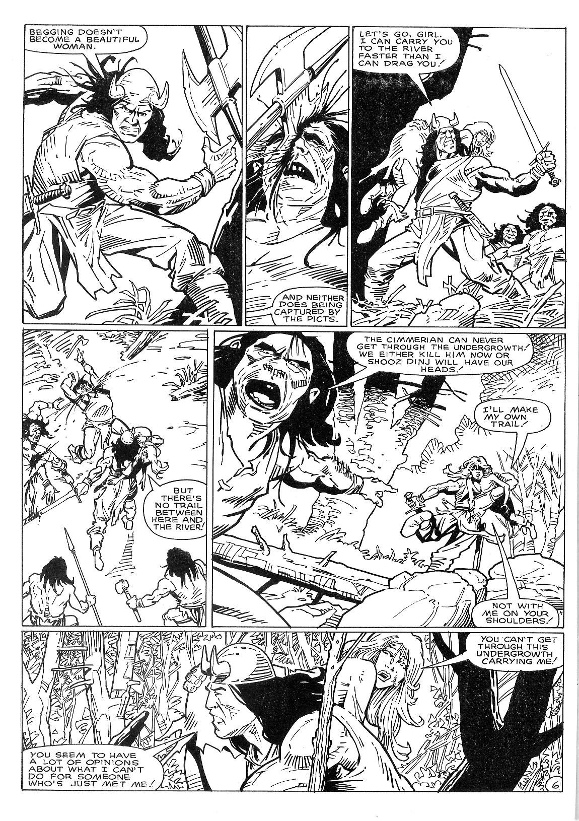 Read online The Savage Sword Of Conan comic -  Issue #143 - 12