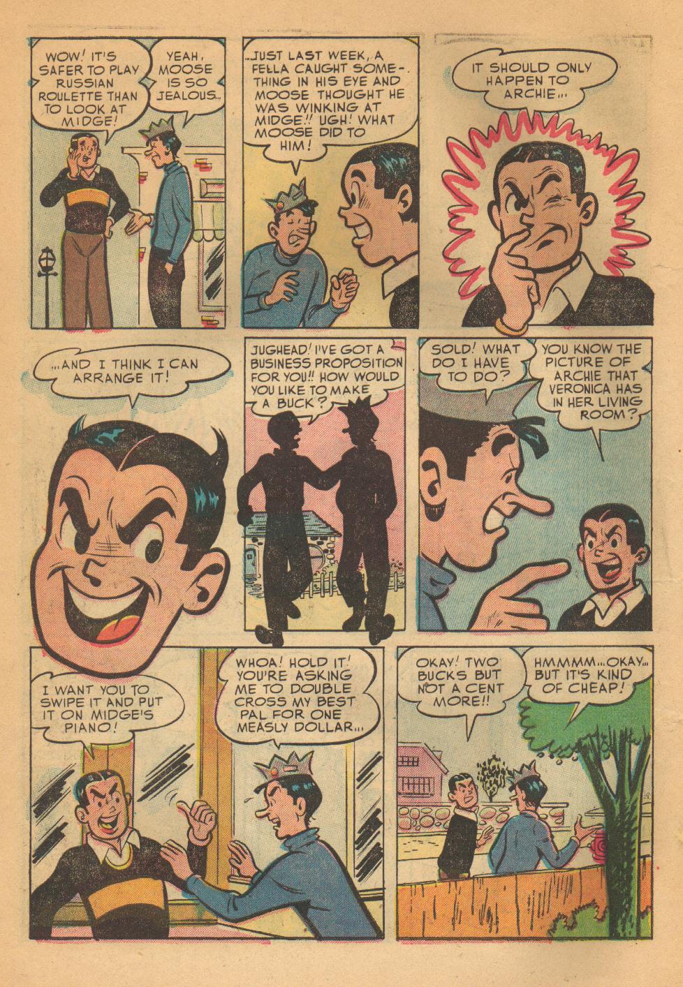 Read online Archie's Pal Jughead comic -  Issue #27 - 10