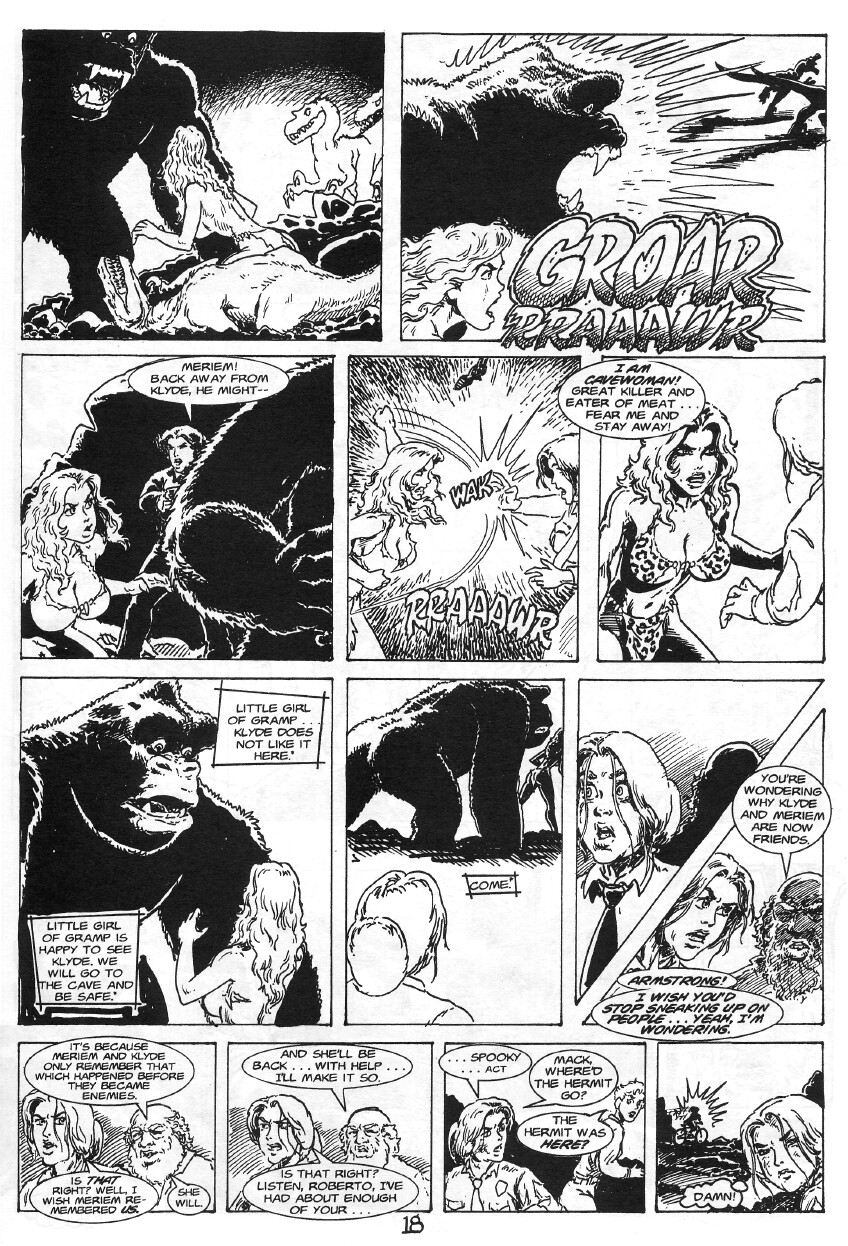 Read online Cavewoman: Rain comic -  Issue #8 - 20