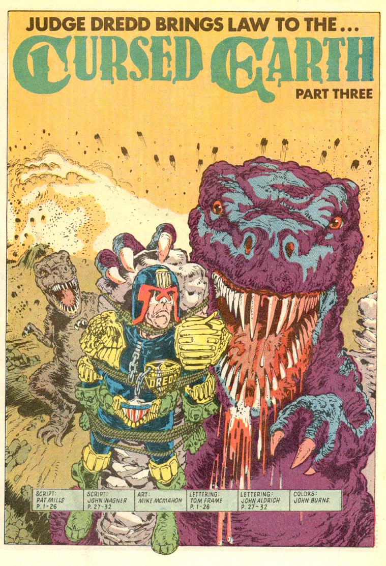 Read online Judge Dredd (1983) comic -  Issue #7 - 2