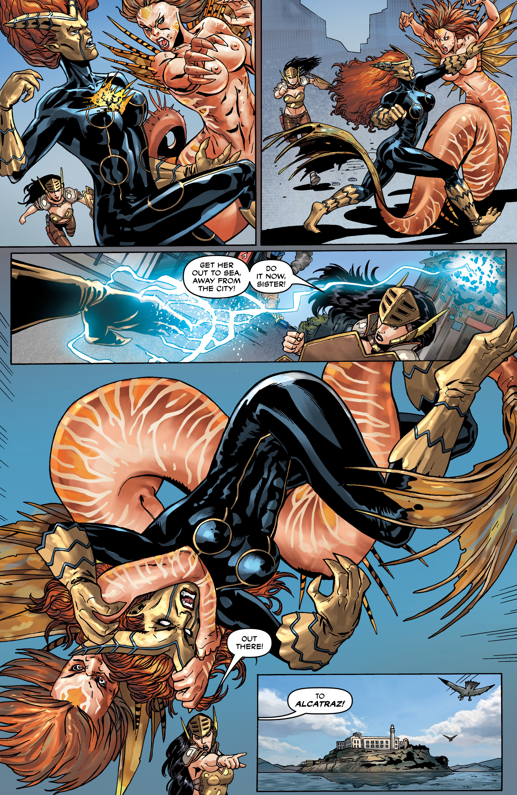 Read online War Goddess comic -  Issue #12 - 19