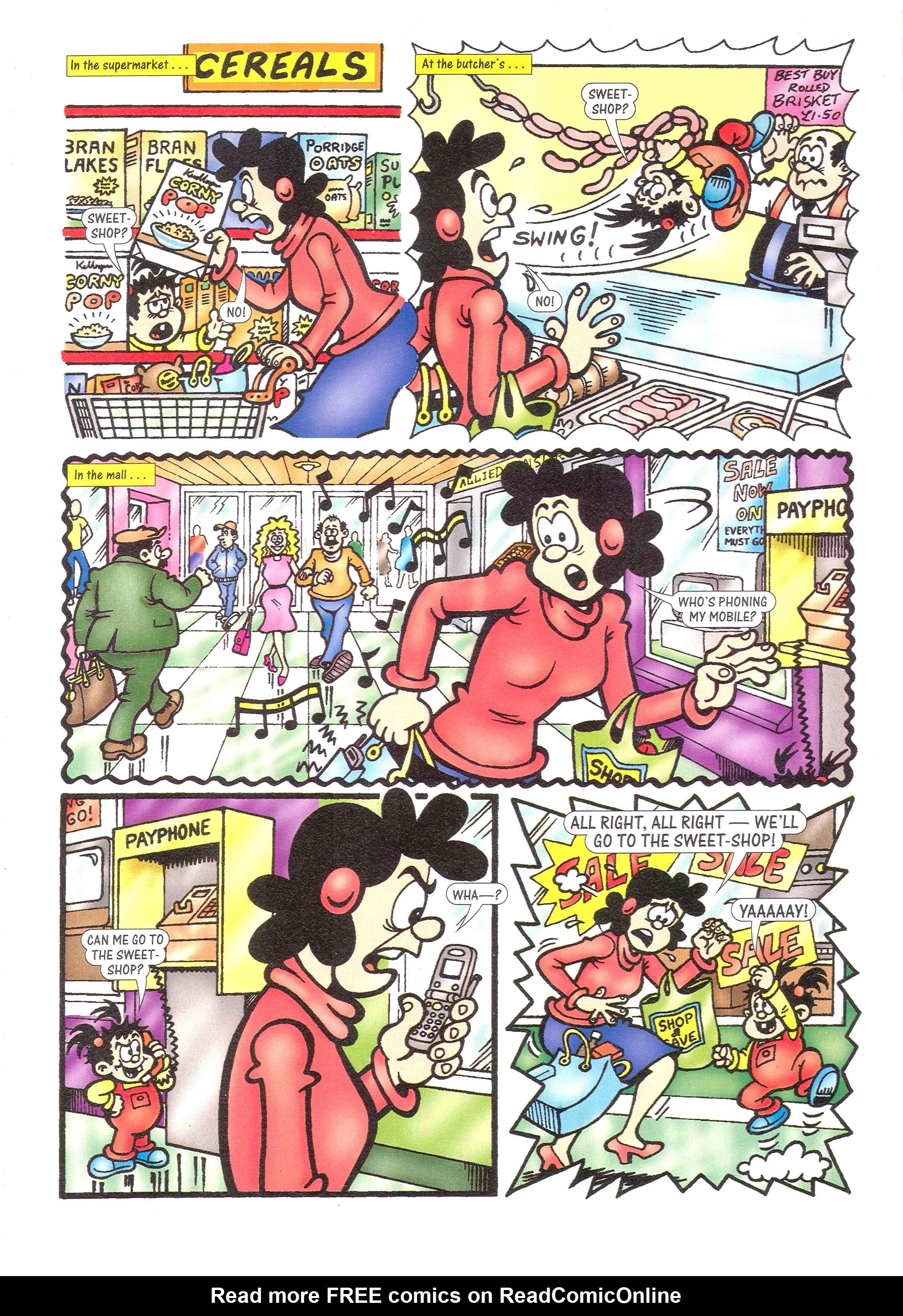 Read online The Beano Book (Annual) comic -  Issue #2005 - 129