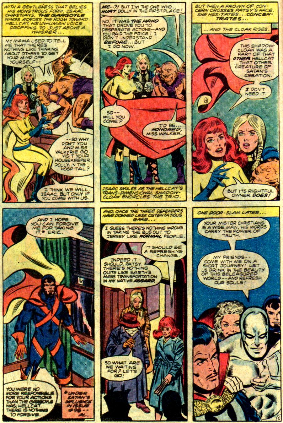 The Defenders (1972) Issue #101 #102 - English 7
