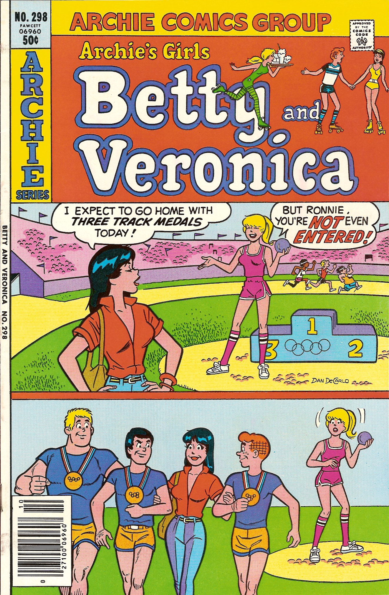 Read online Archie's Girls Betty and Veronica comic -  Issue #298 - 1