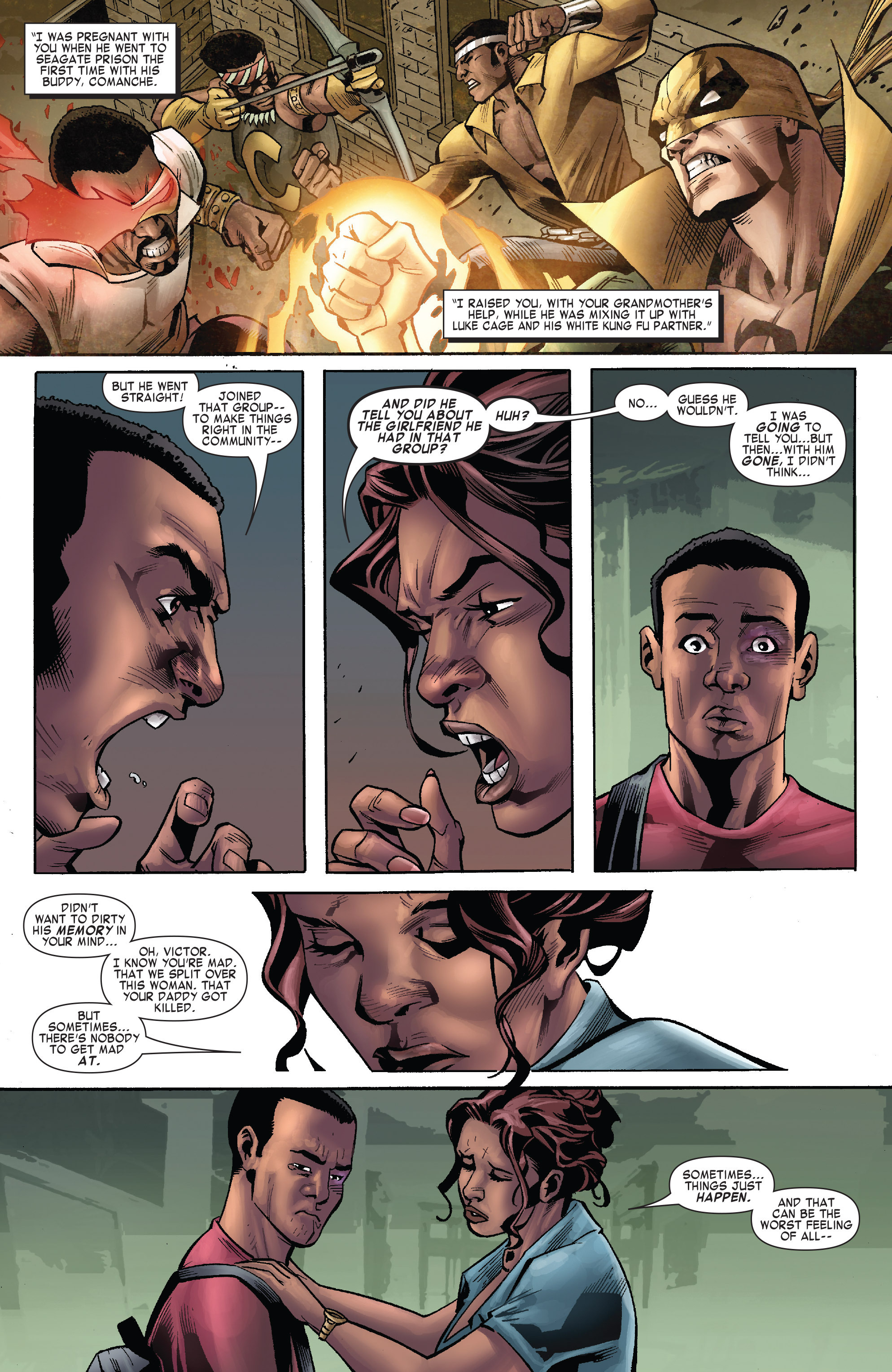 Read online Shadowland: Power Man comic -  Issue #3 - 13