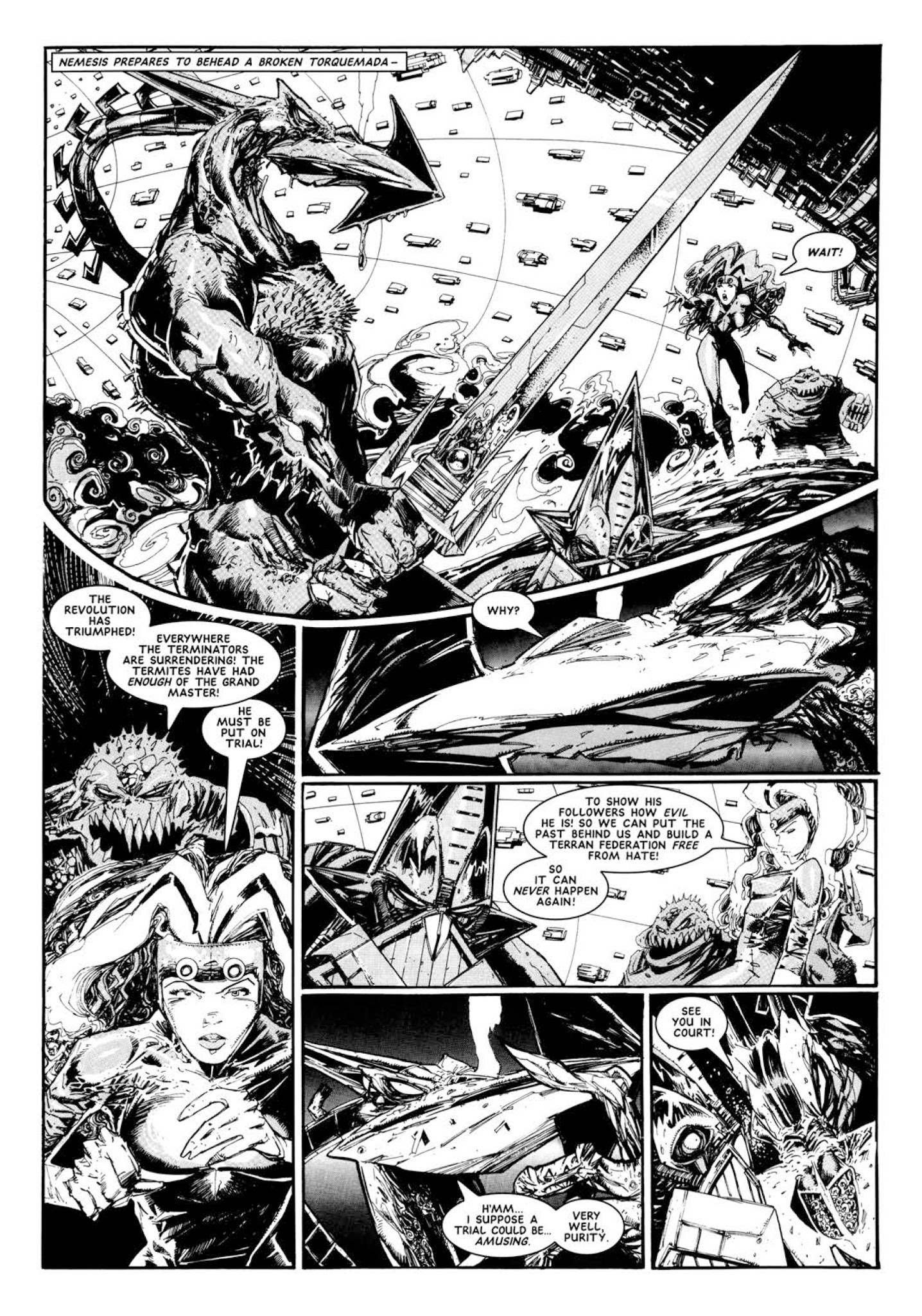 Read online The Complete Nemesis The Warlock comic -  Issue # TPB 3 - 175