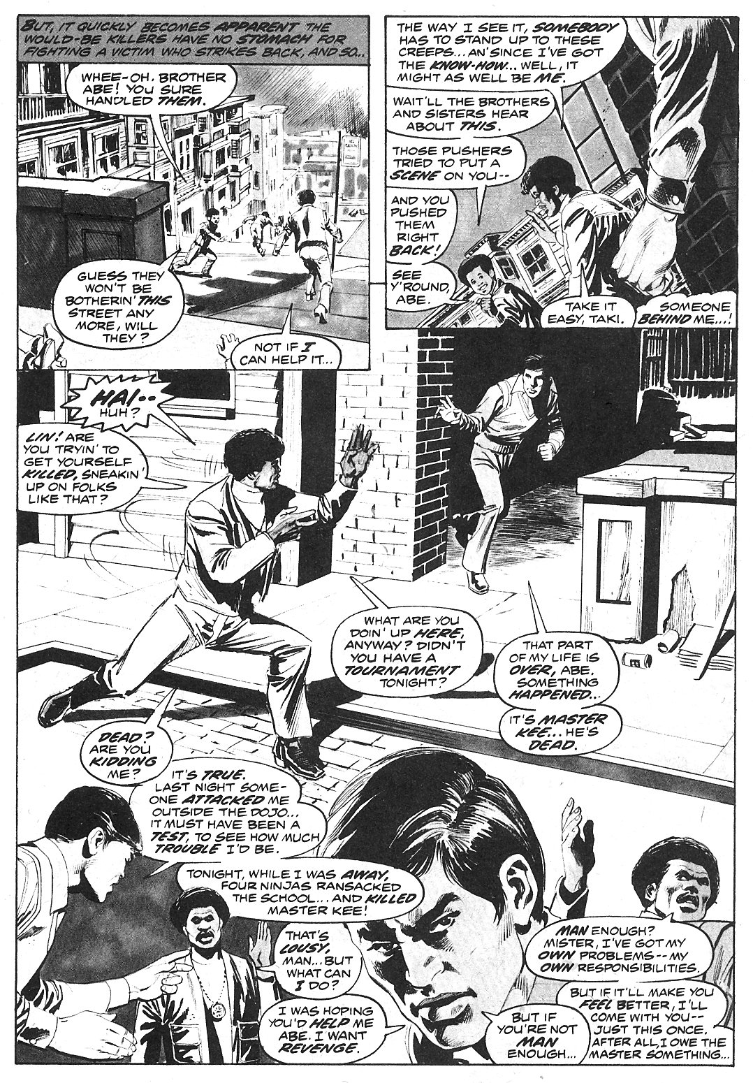 Read online The Deadly Hands of Kung Fu comic -  Issue #1 - 49