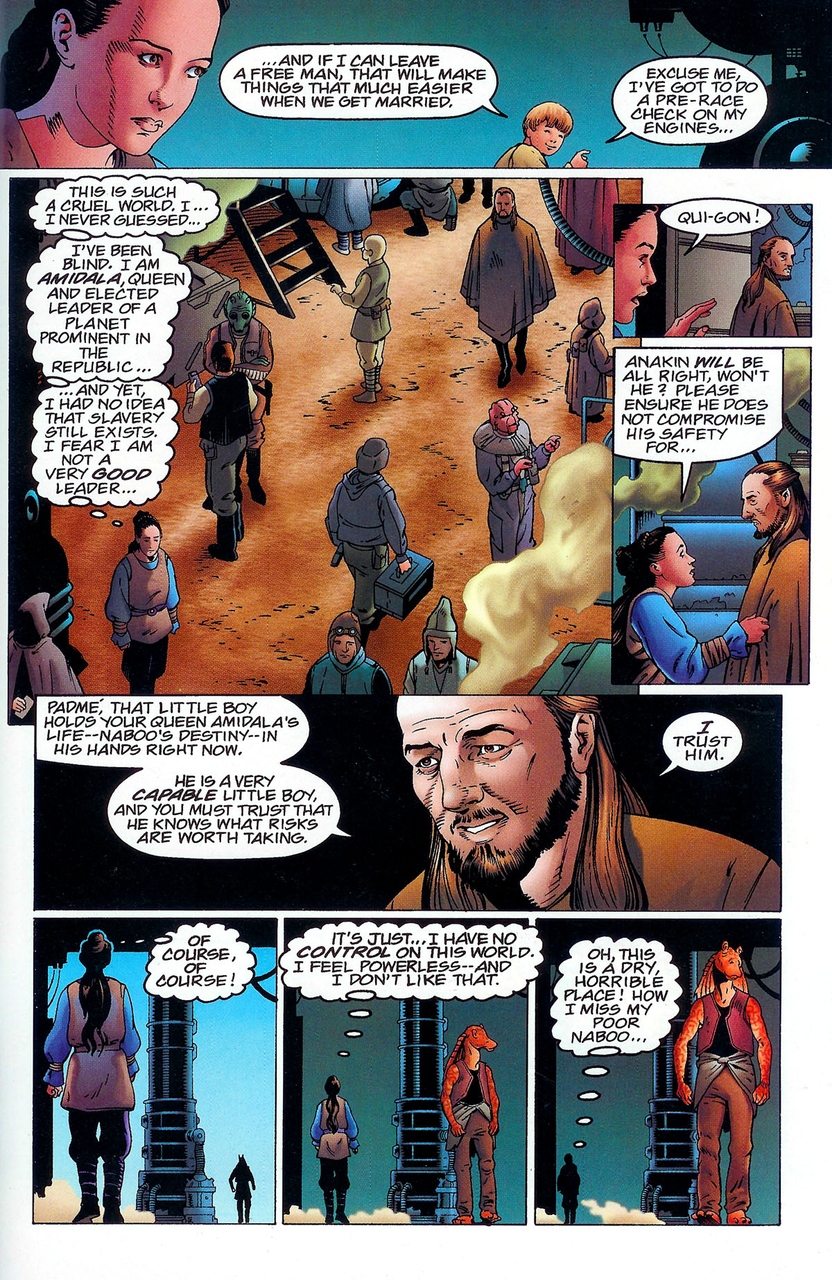 Read online Star Wars: Episode I comic -  Issue # Issue - Queen Amidala - 5