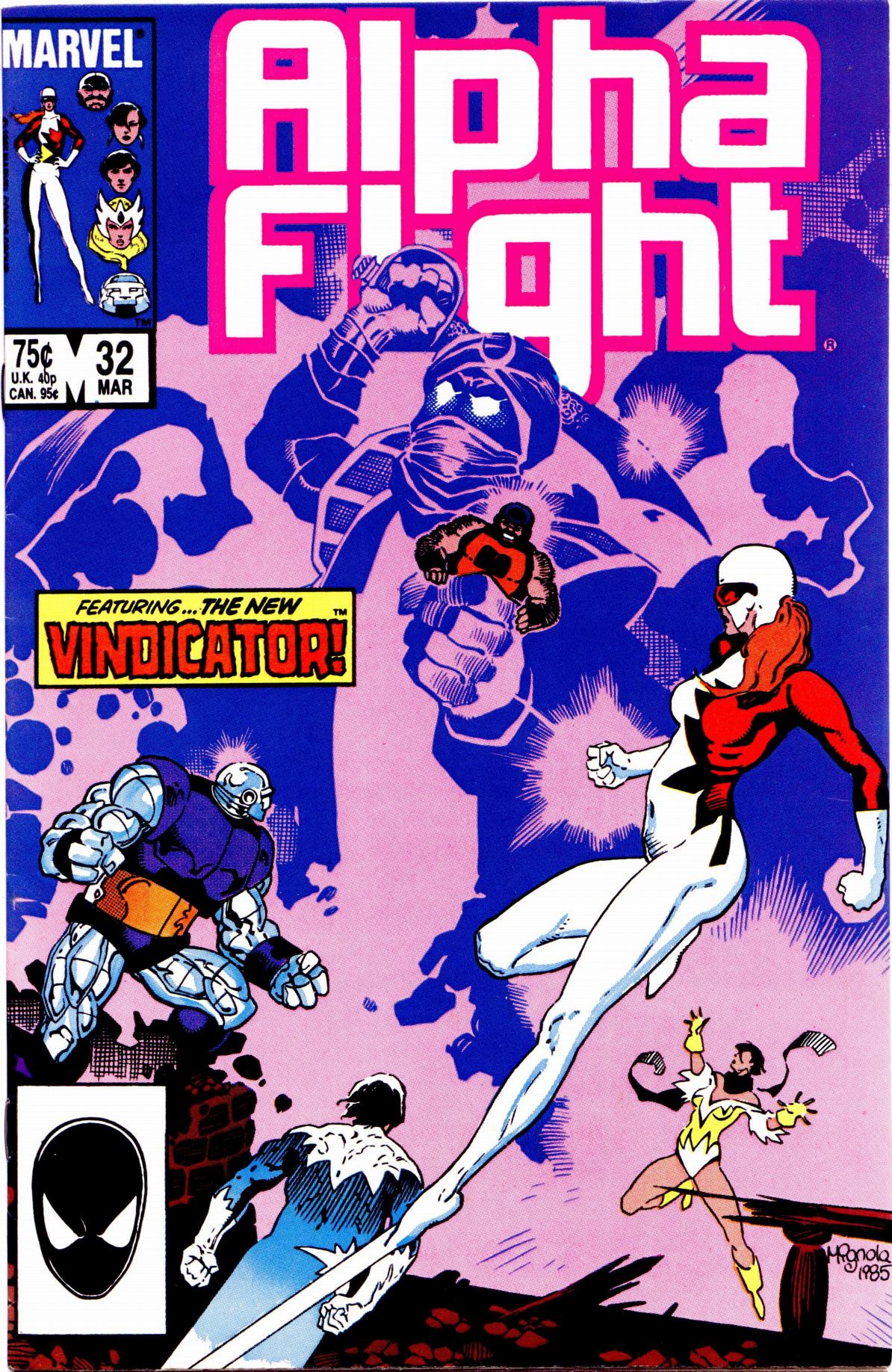 Read online Alpha Flight (1983) comic -  Issue #32 - 1