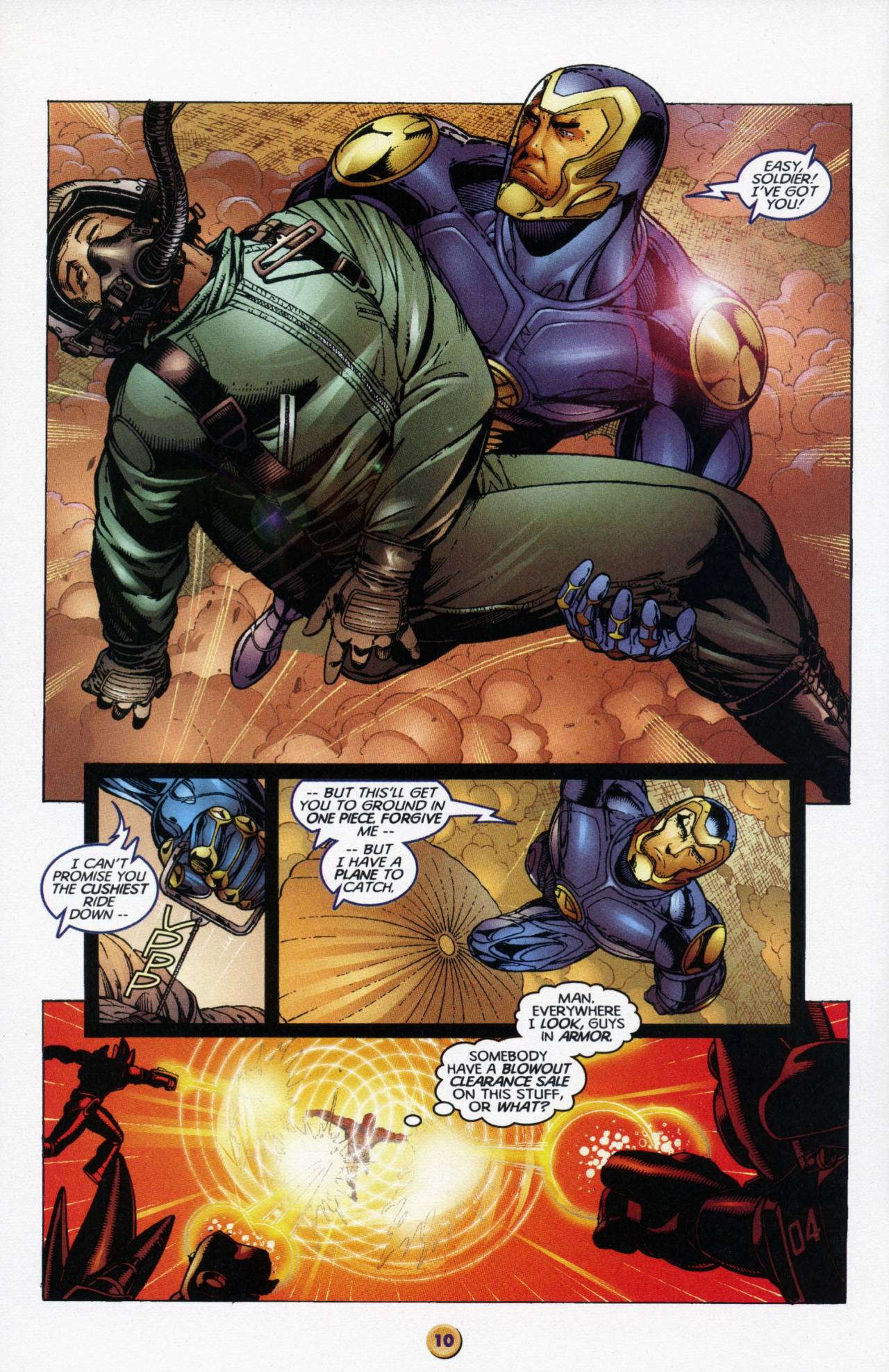 Read online X-O Manowar (1996) comic -  Issue #4 - 9