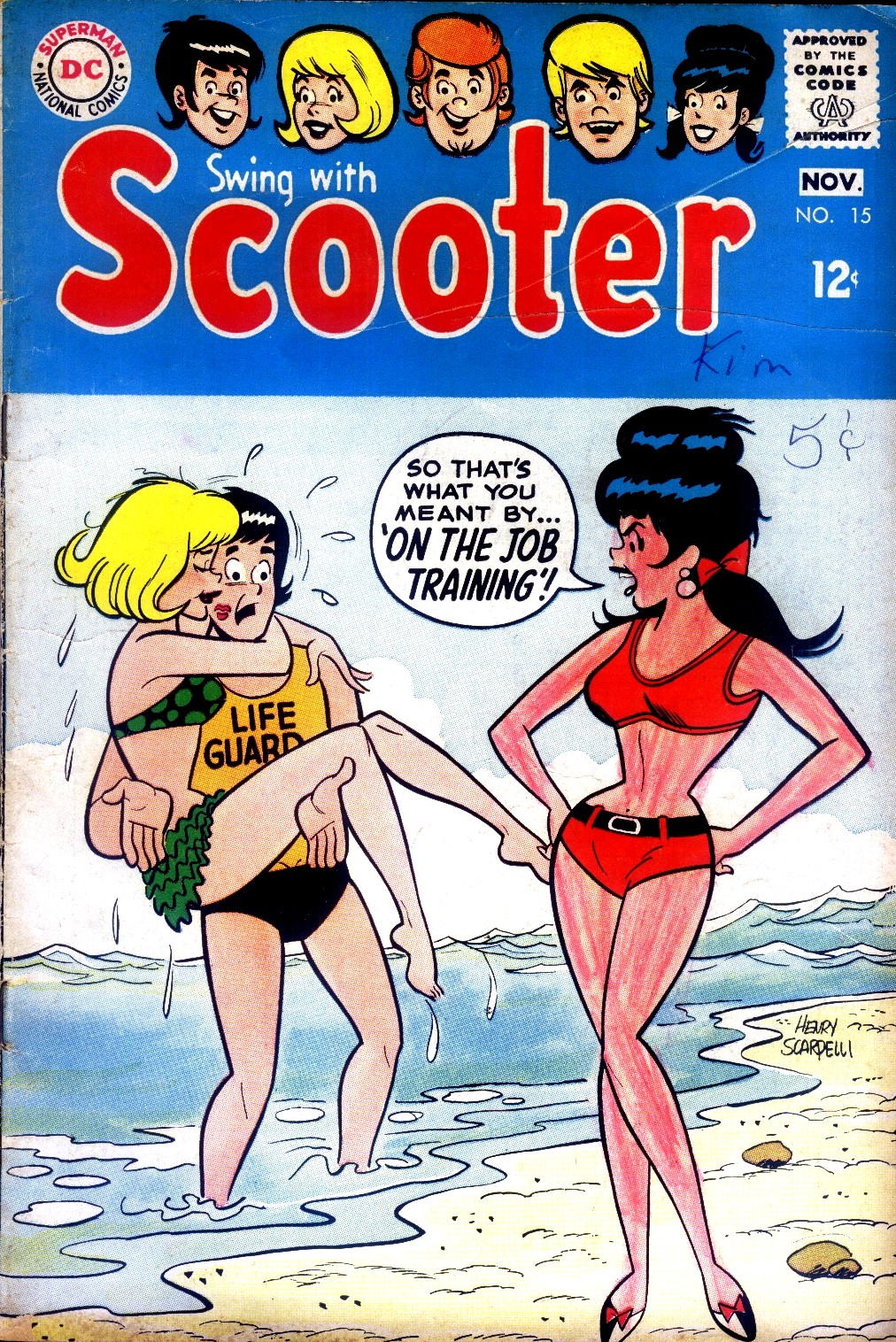 Read online Swing With Scooter comic -  Issue #15 - 1