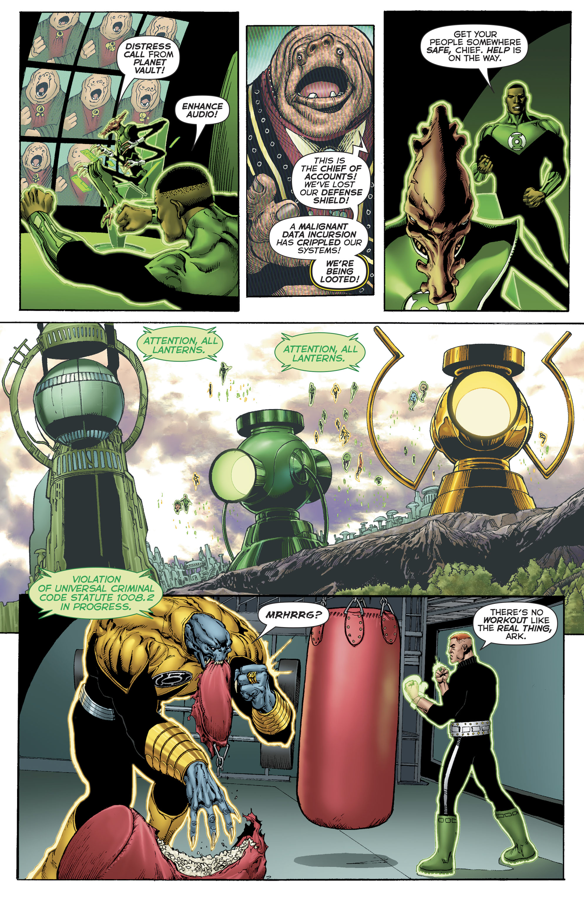 Read online Hal Jordan And The Green Lantern Corps comic -  Issue #22 - 7