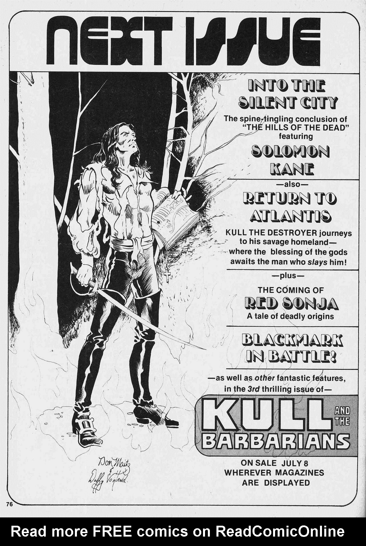 Read online Kull and the Barbarians comic -  Issue #2 - 76