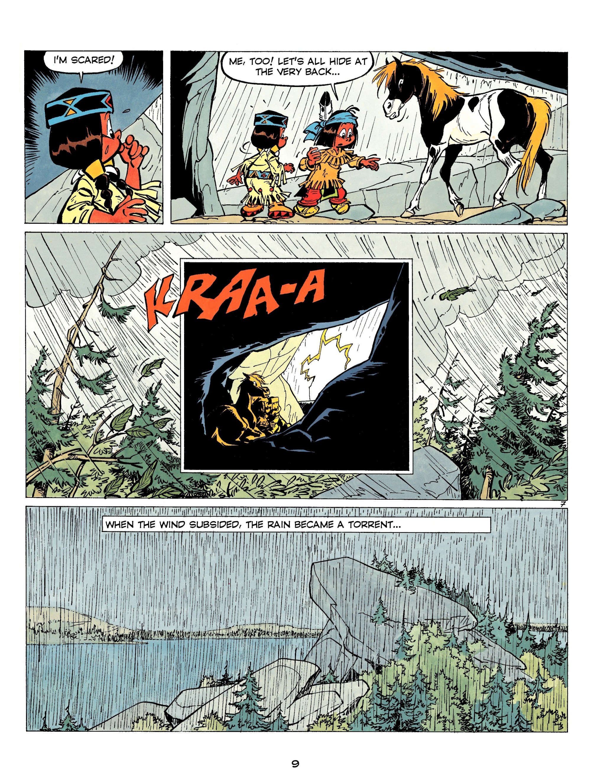 Read online Yakari comic -  Issue #7 - 9