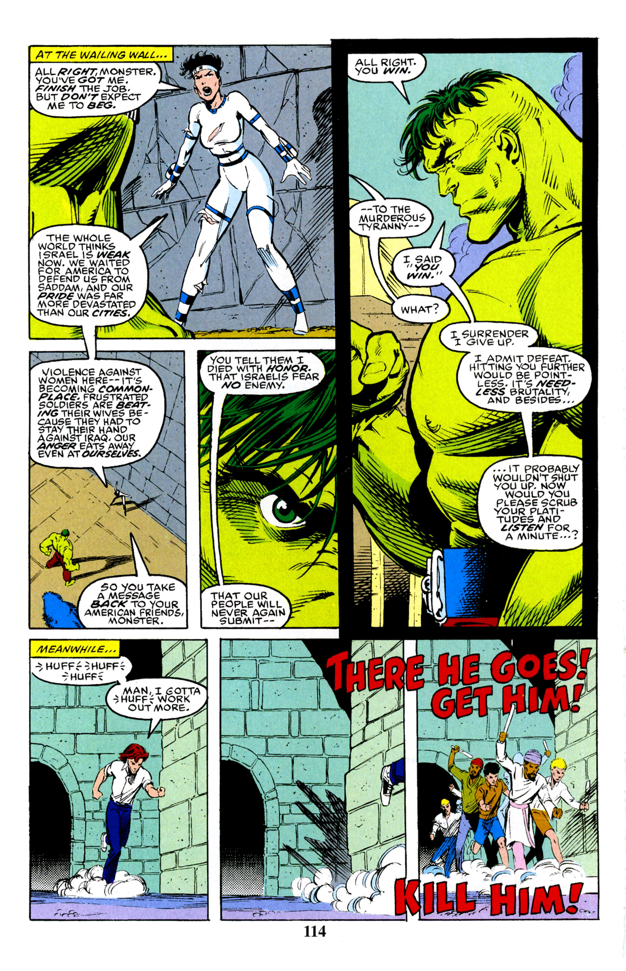 Read online Hulk Visionaries: Peter David comic -  Issue # TPB 7 - 113