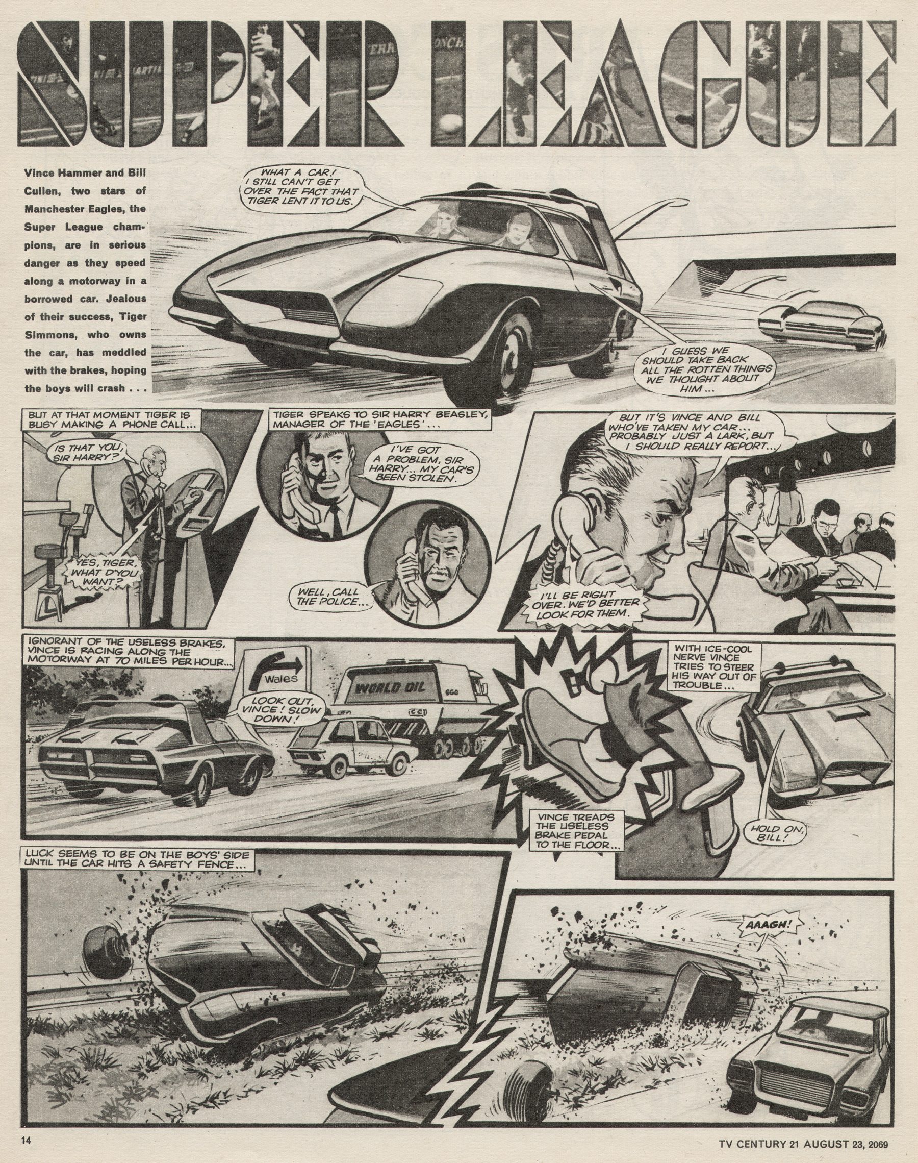 Read online TV Century 21 (TV 21) comic -  Issue #240 - 14