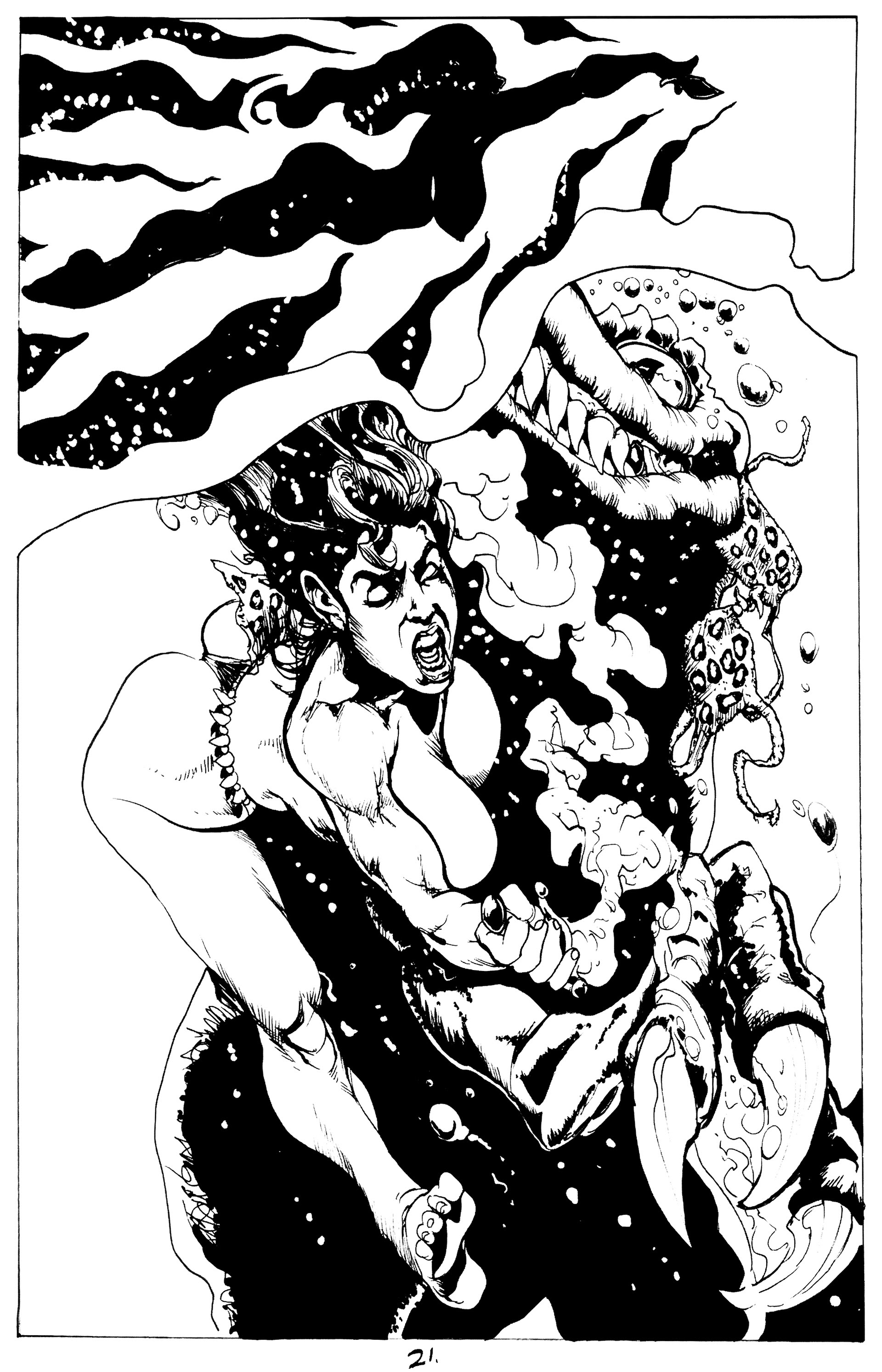 Read online Cavewoman: He Said She Said comic -  Issue # Full - 23