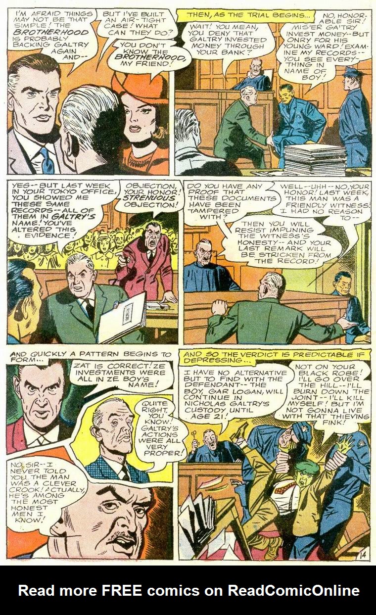 Read online Doom Patrol (1964) comic -  Issue #110 - 16