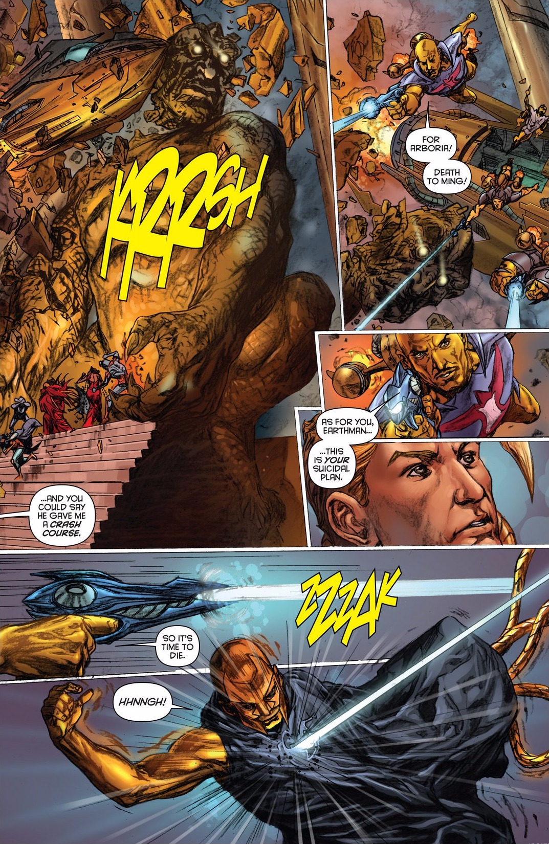 Read online Flash Gordon: Zeitgeist comic -  Issue # TPB - 167